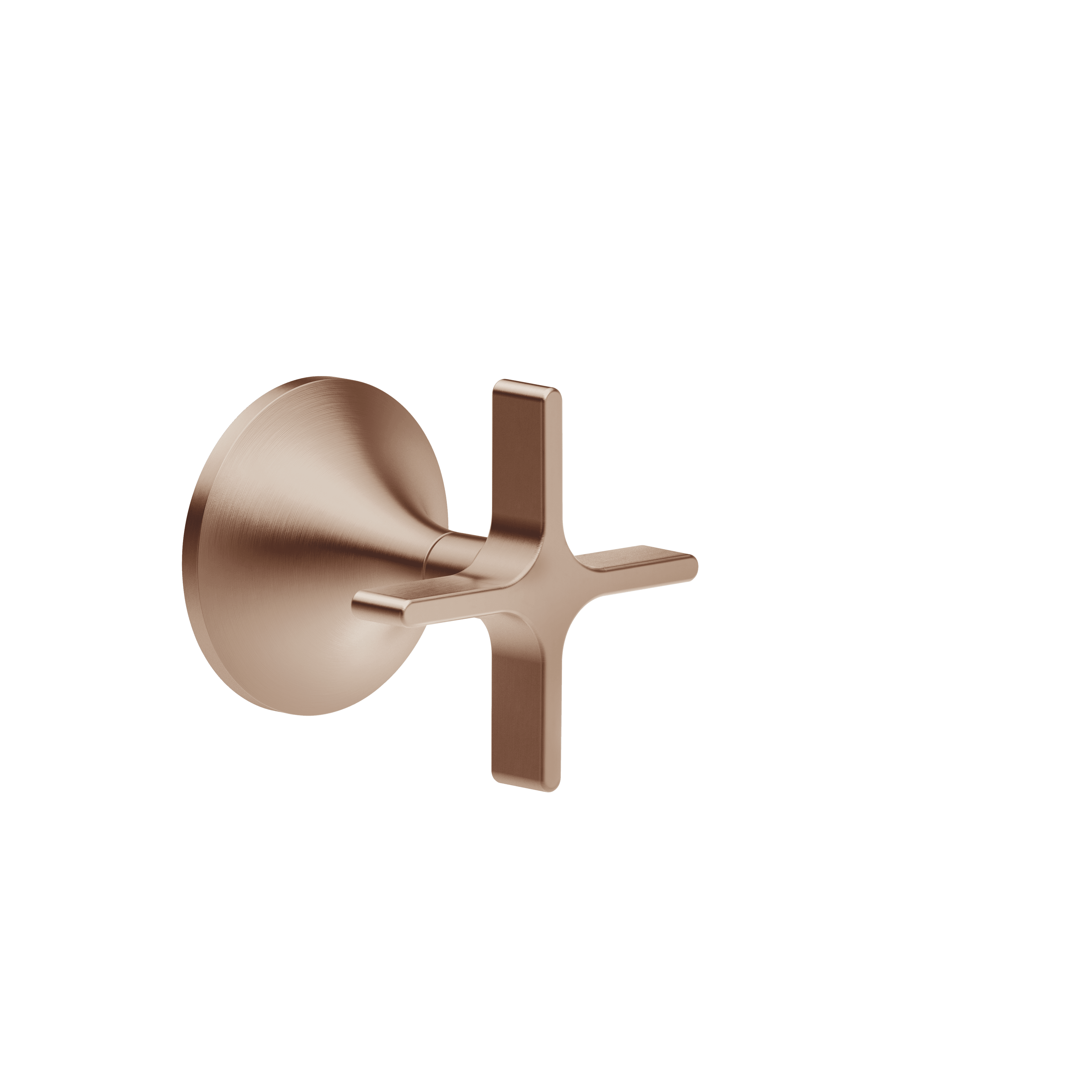 VAIA Wall valve clockwise closing 1/2" in Brushed Bronze (PVD)