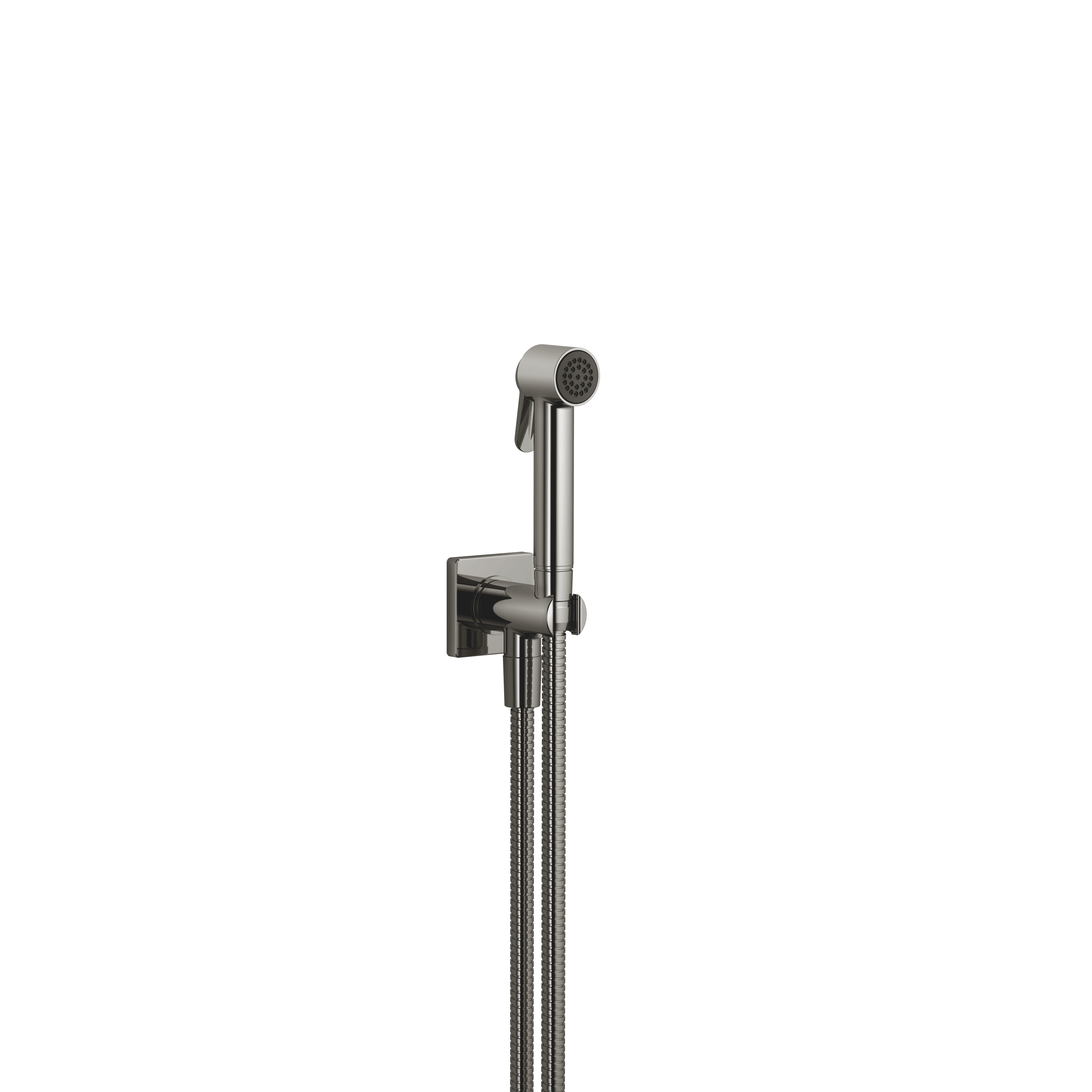 Bidet spray in Dark Chrome