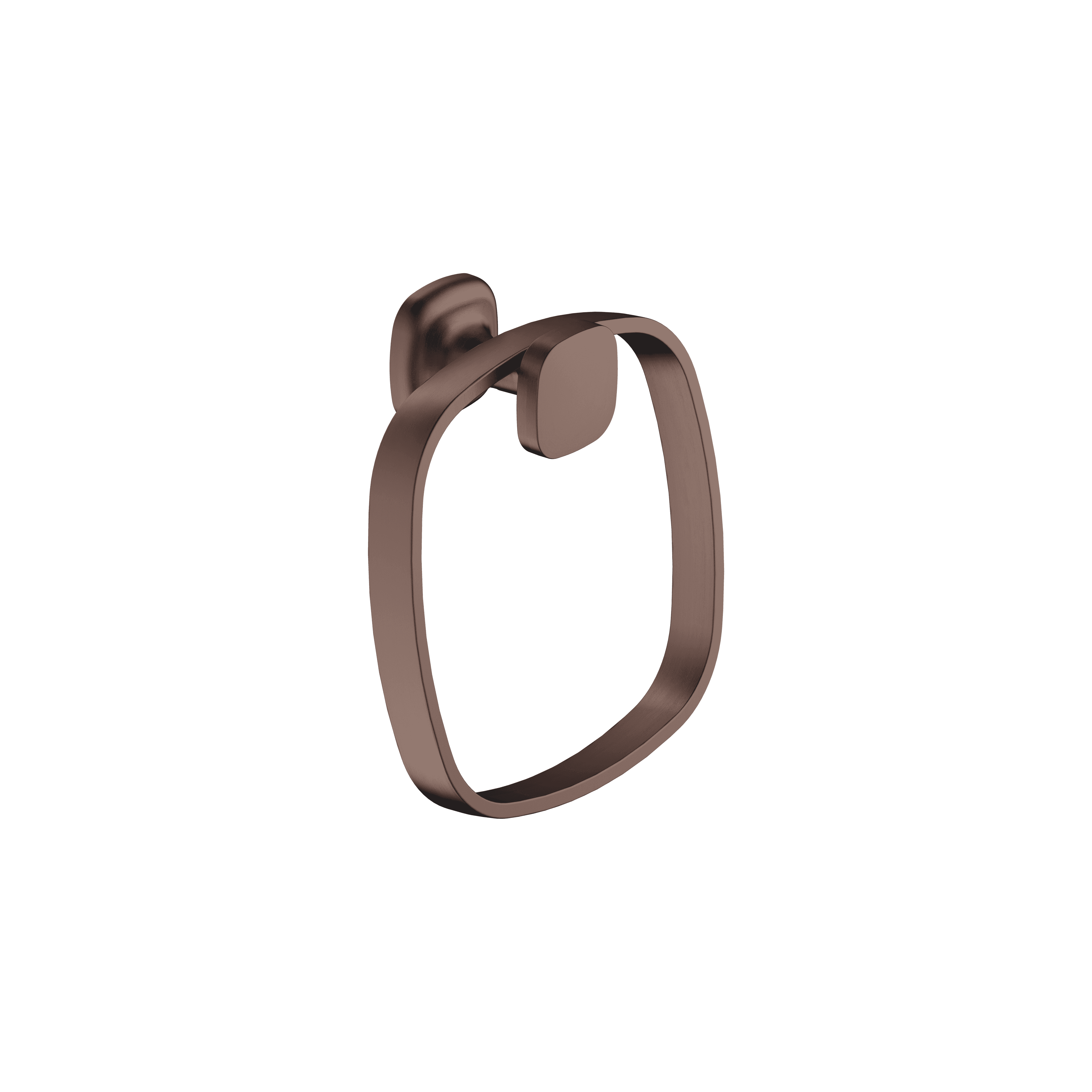 COYA Towel ring in Brushed Dark Bronze (PVD)