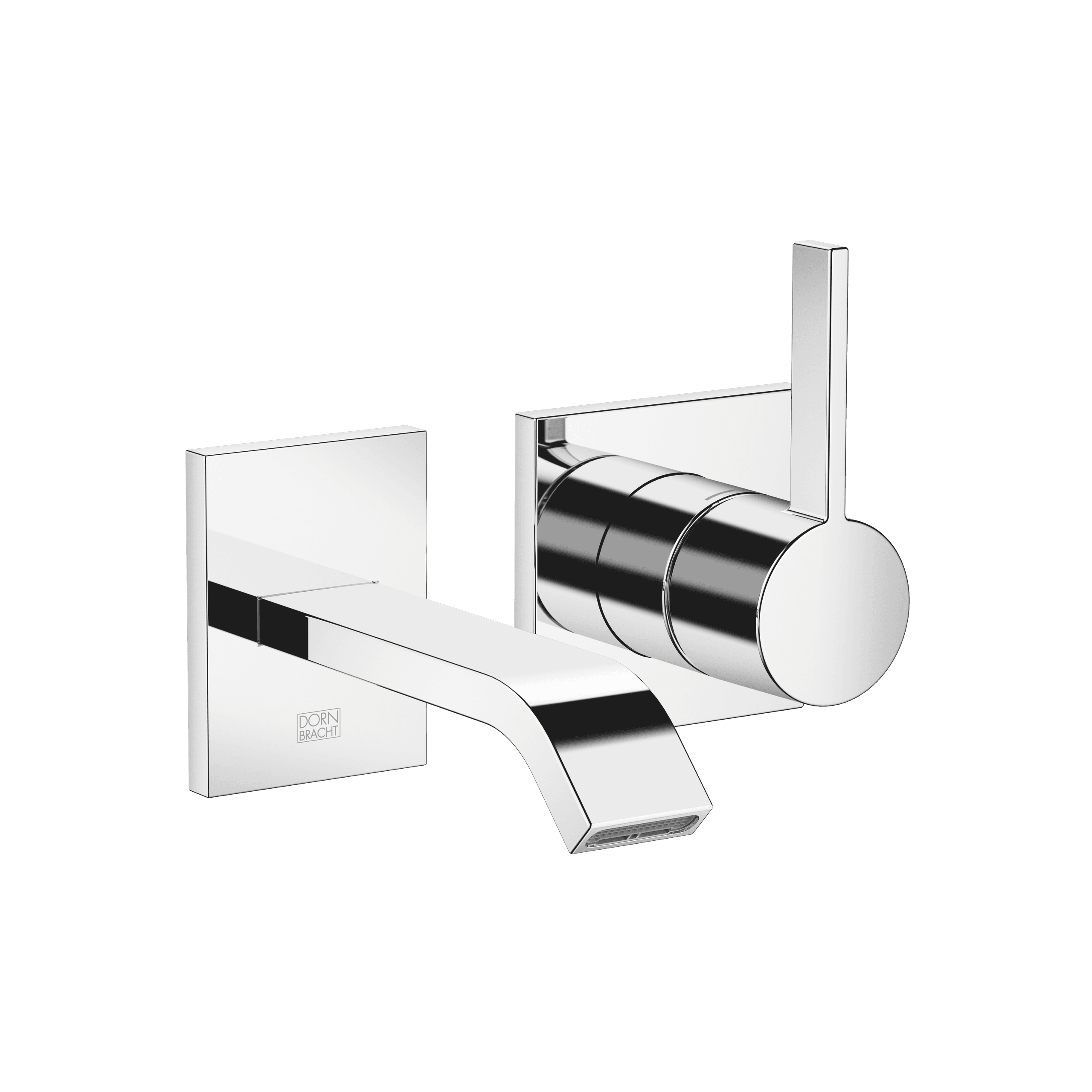 Dornbracht IMO Wall-mounted single-lever basin mixer without pop-up waste