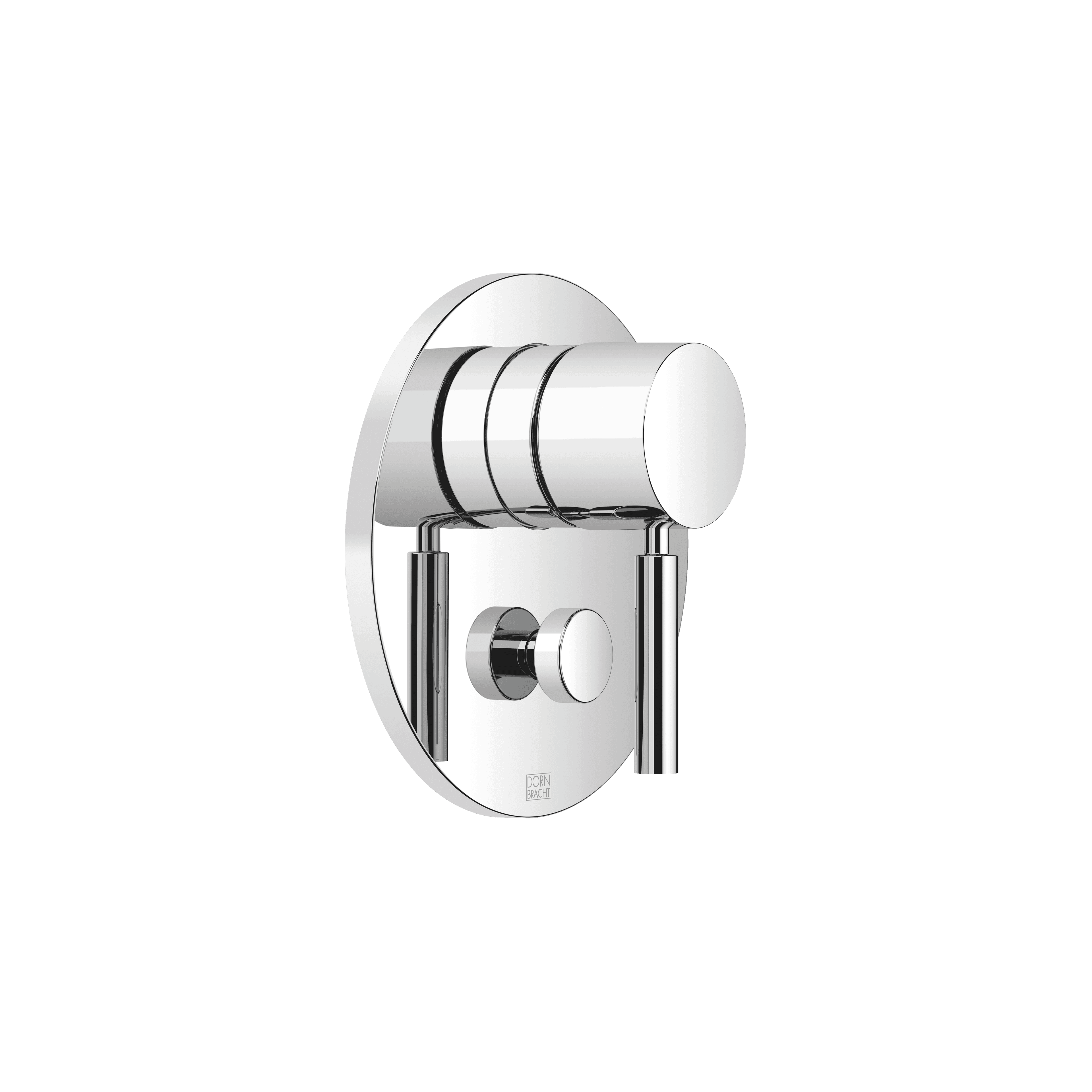 Concealed single-lever mixer with diverter in Chrome