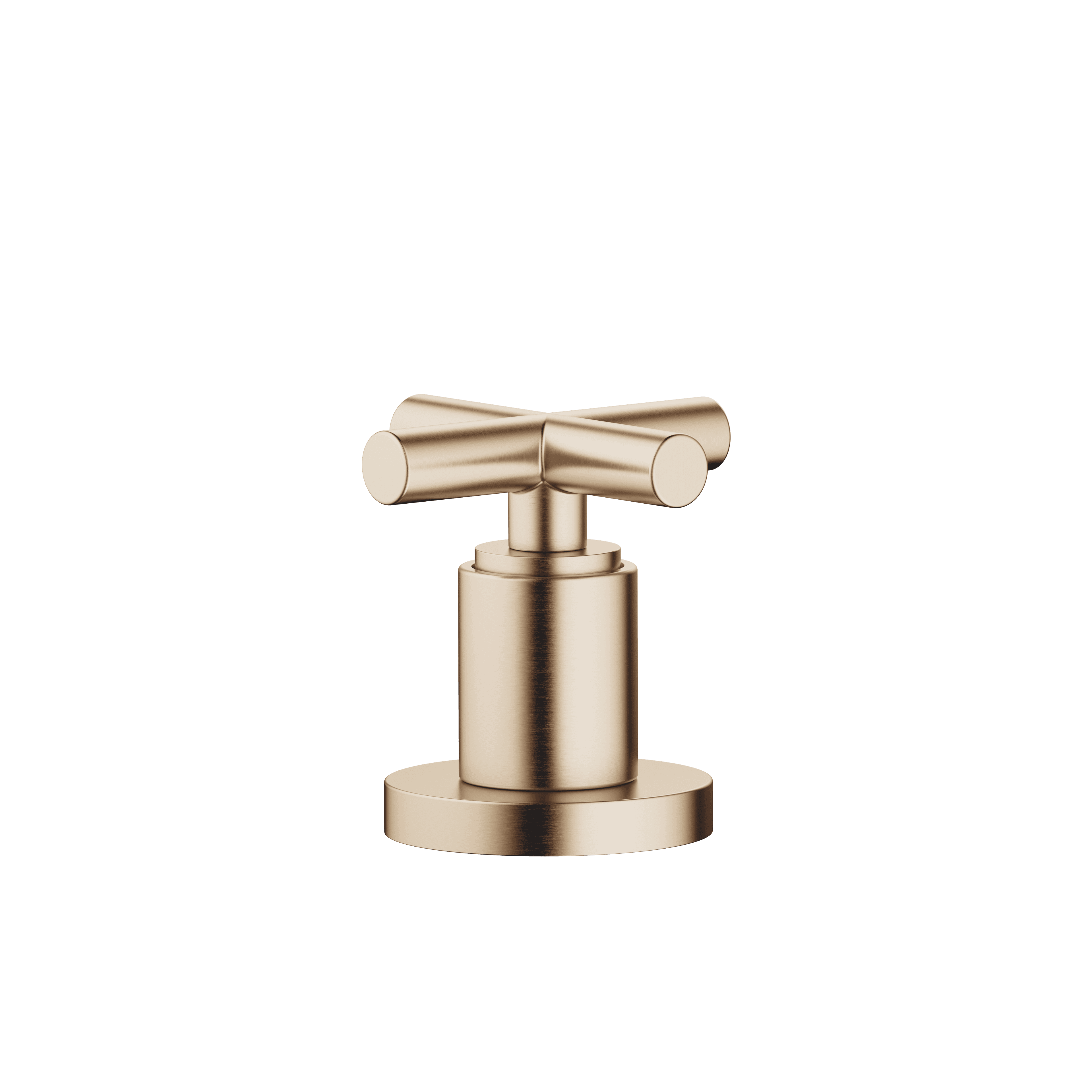 TARA Deck valve clockwise closing cold or hot in Brushed Champagne (22kt Gold)