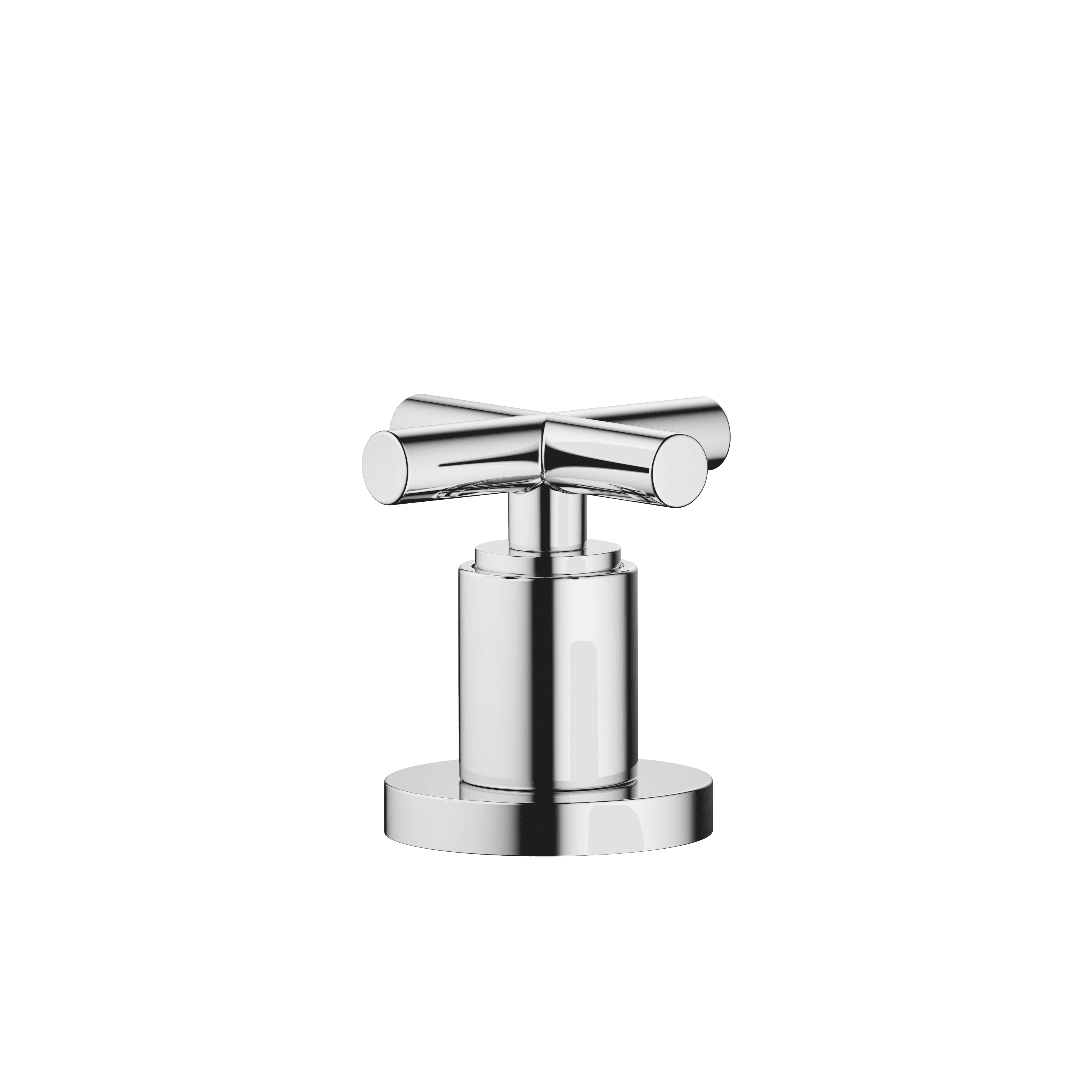 TARA Deck valve clockwise closing cold or hot in Chrome