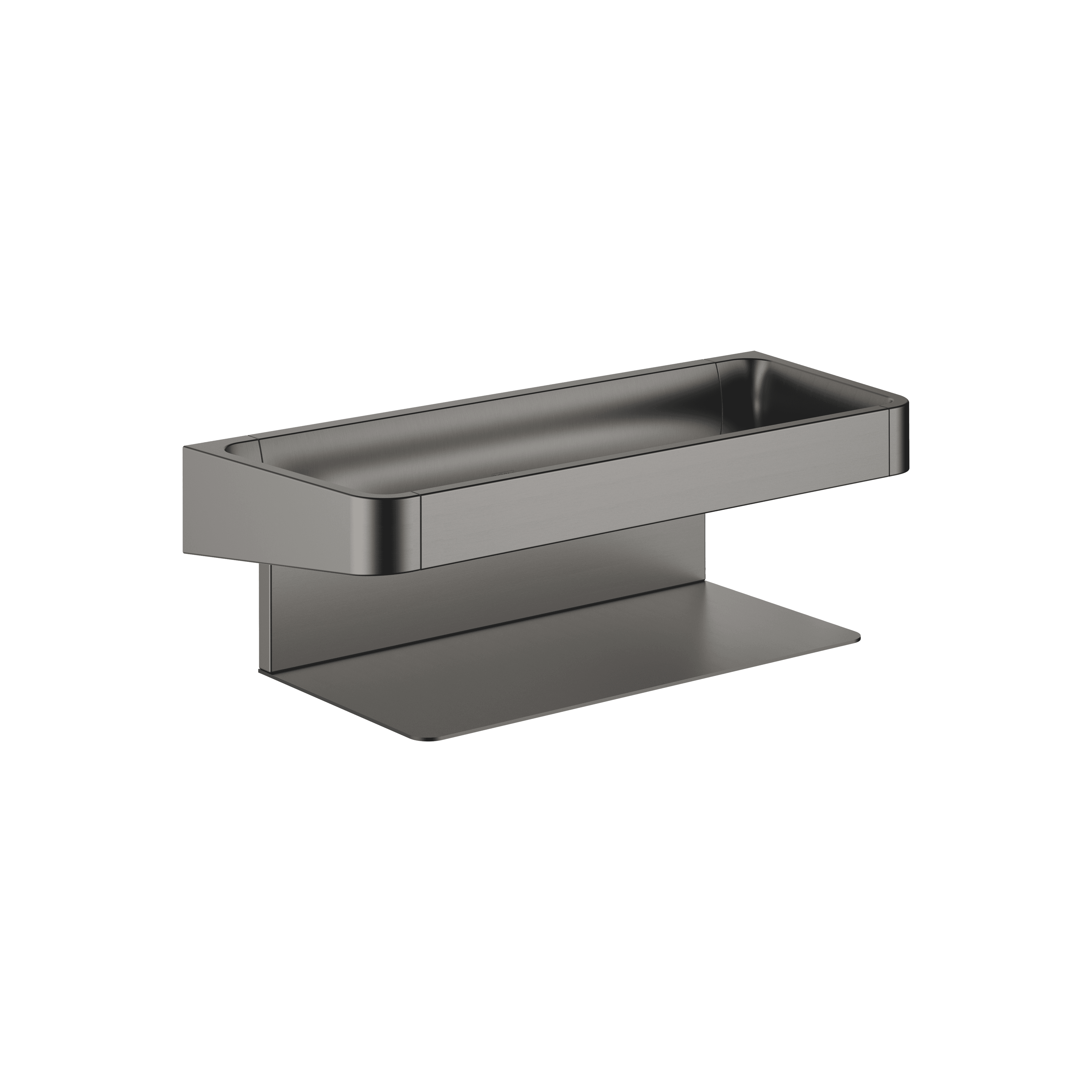 Shelf in Brushed Dark Platinum