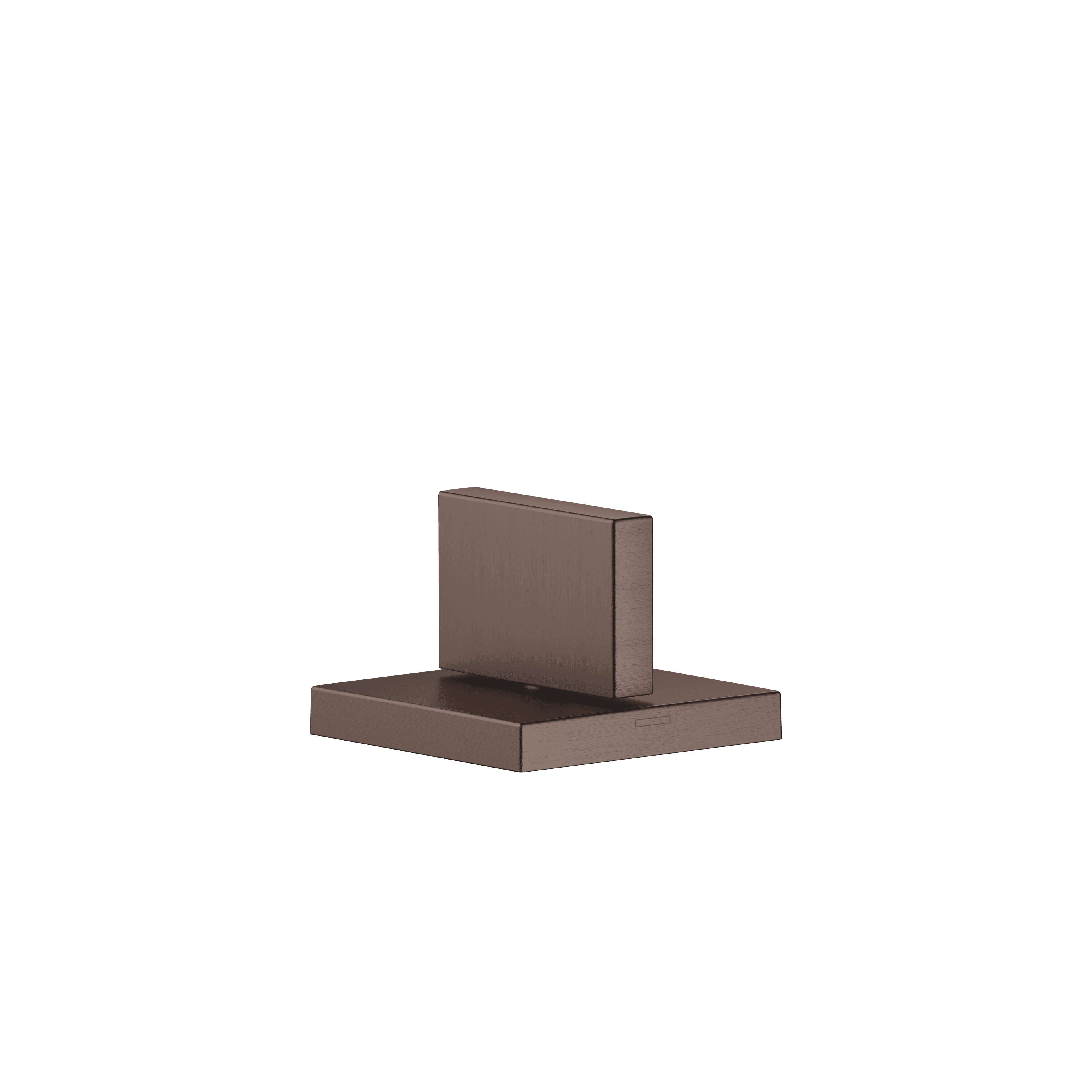 MEM Deck valve clockwise closing cold in Brushed Dark Bronze (PVD)