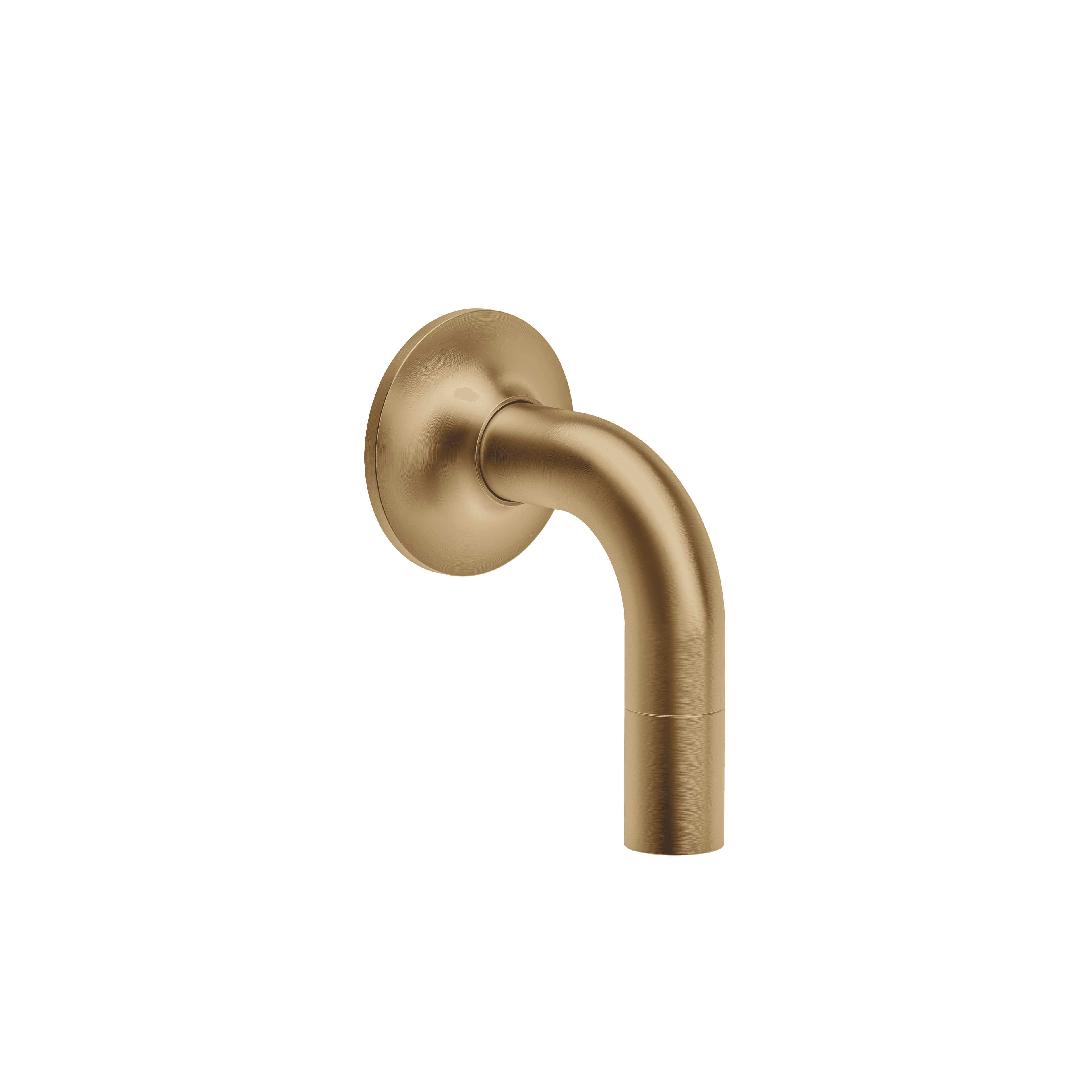VAIA Wall elbow in Brushed Dark Brass (PVD)