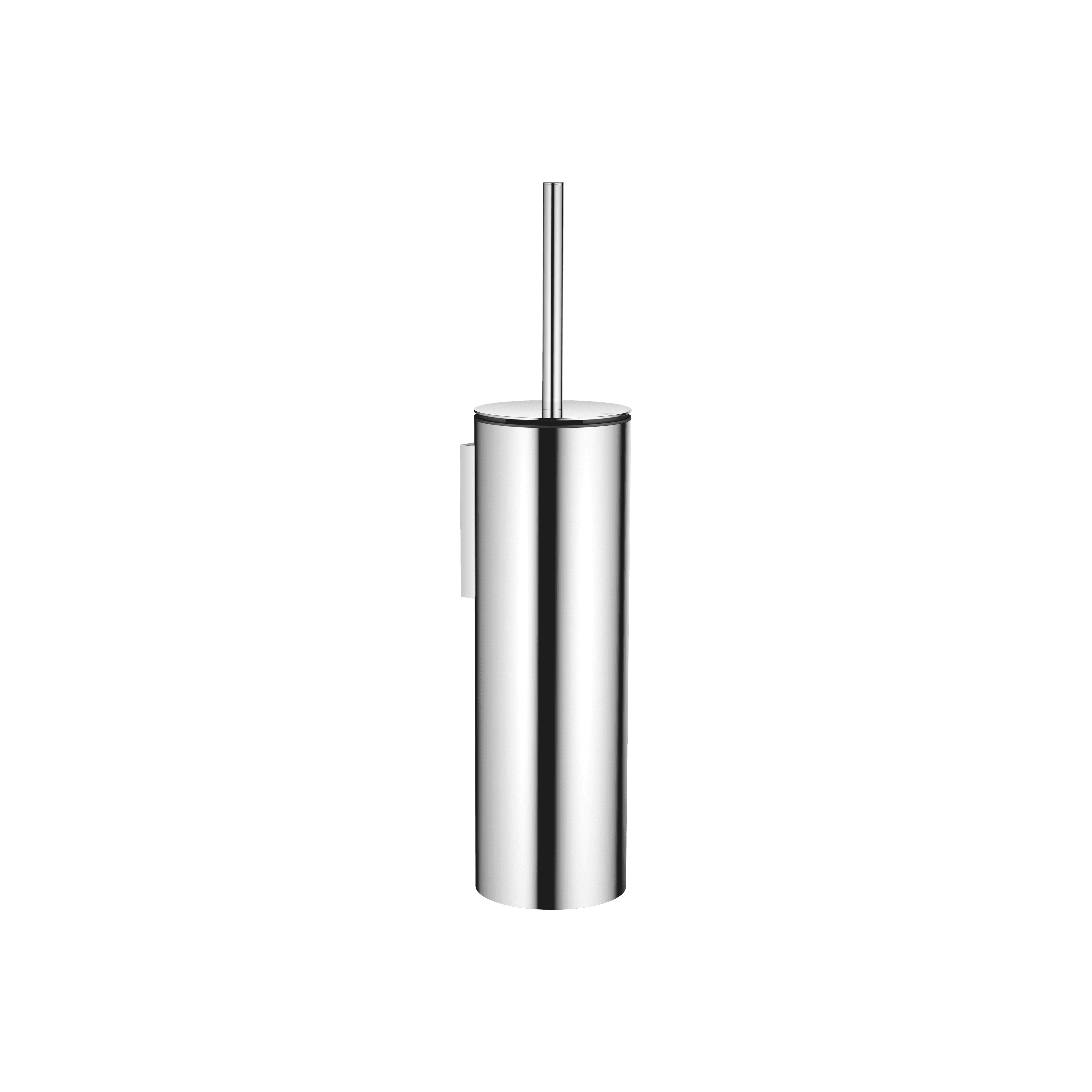 Toilet brush set wall model in Chrome