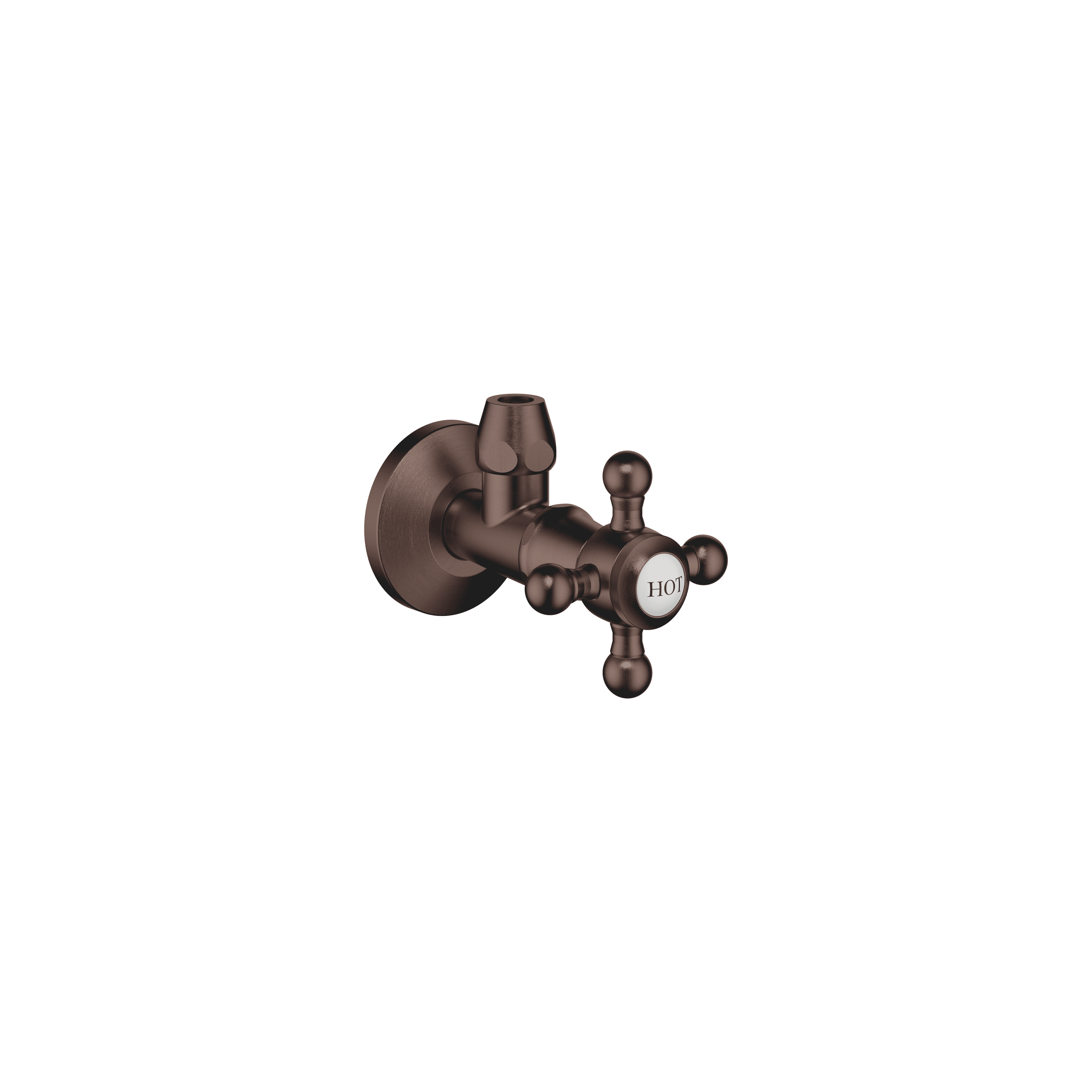 MADISON Angle valve in Brushed Dark Bronze (PVD)