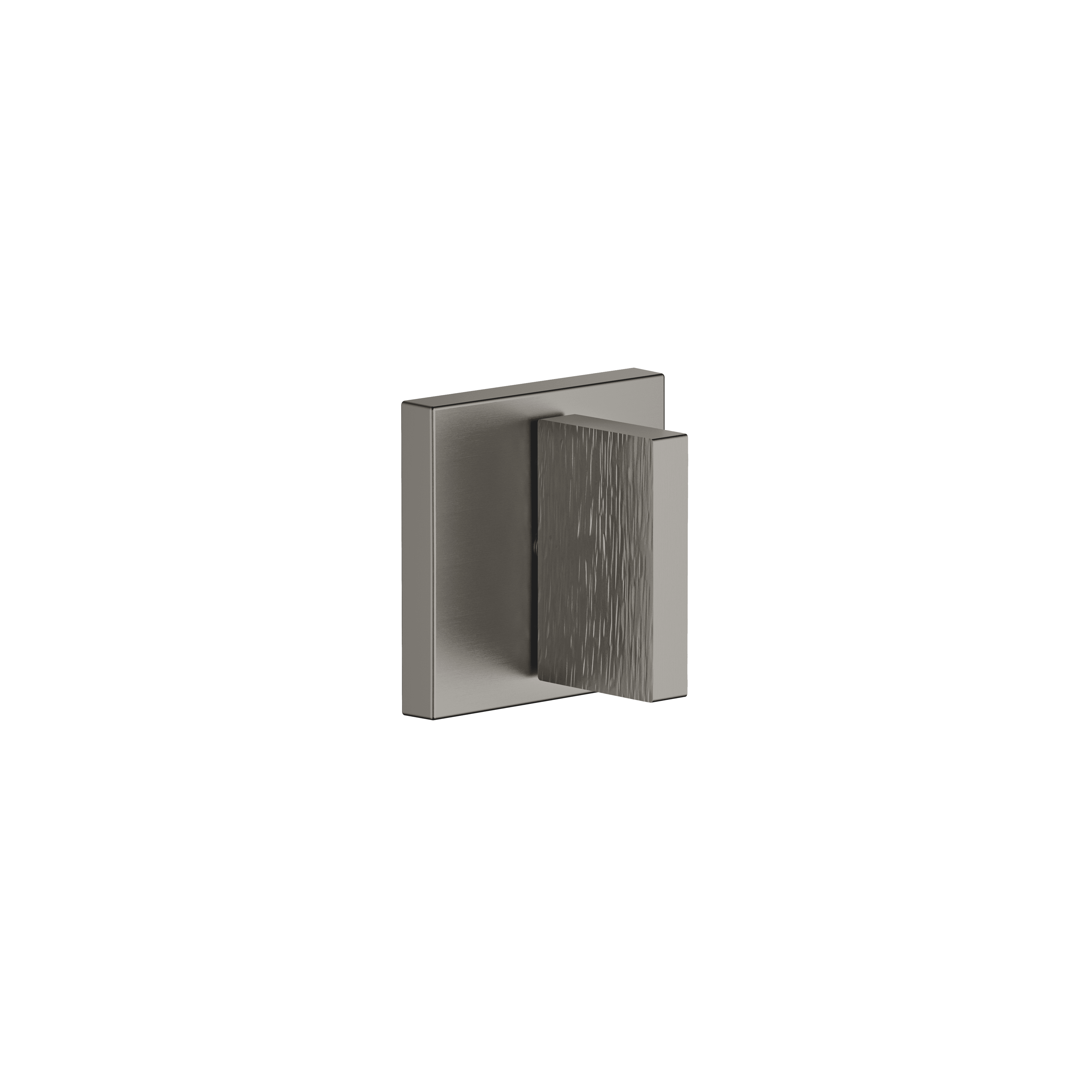 MEM Wall valve clockwise closing 1/2" in Brushed Dark Platinum