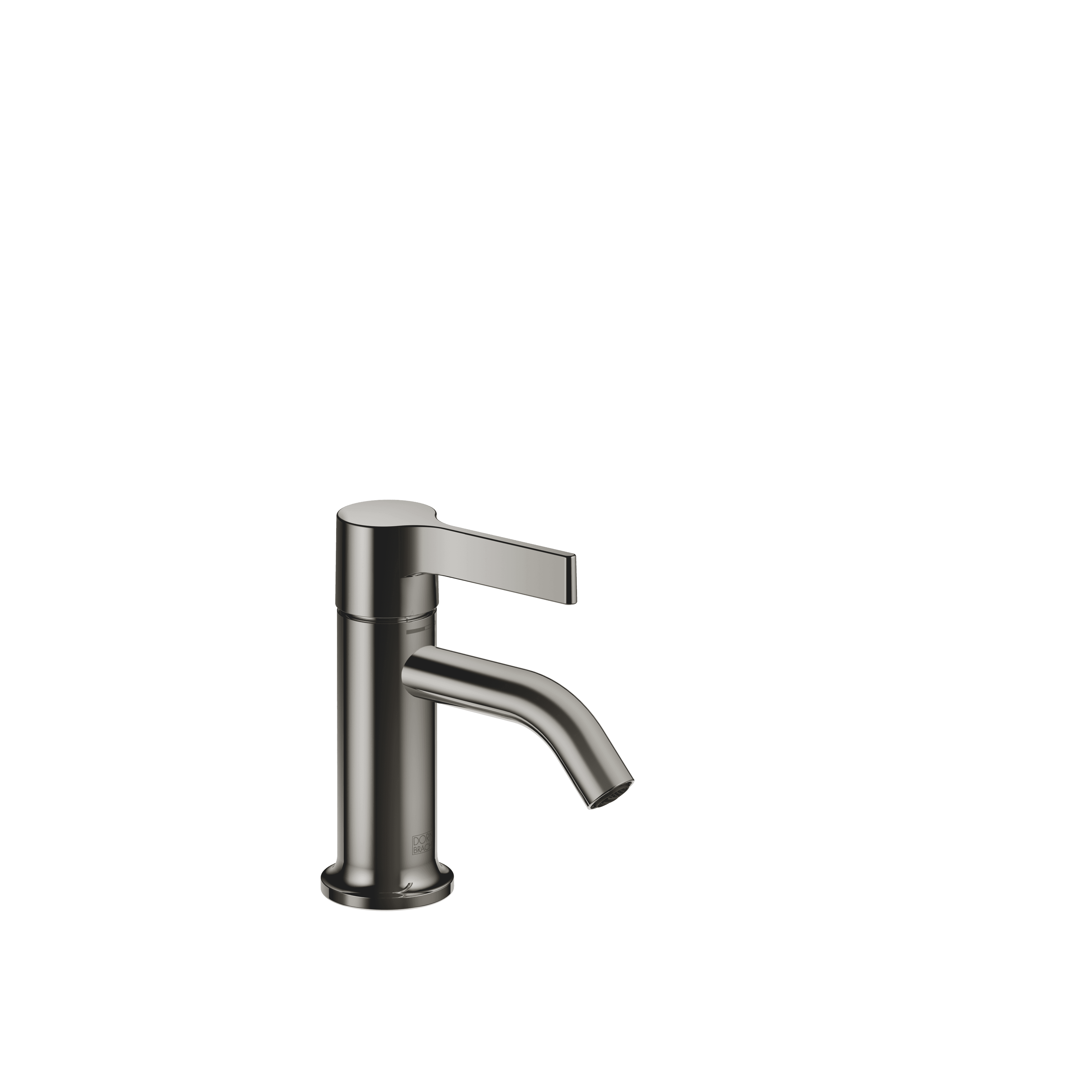 VAIA Single-lever basin mixer with pop-up waste in Dark Chrome