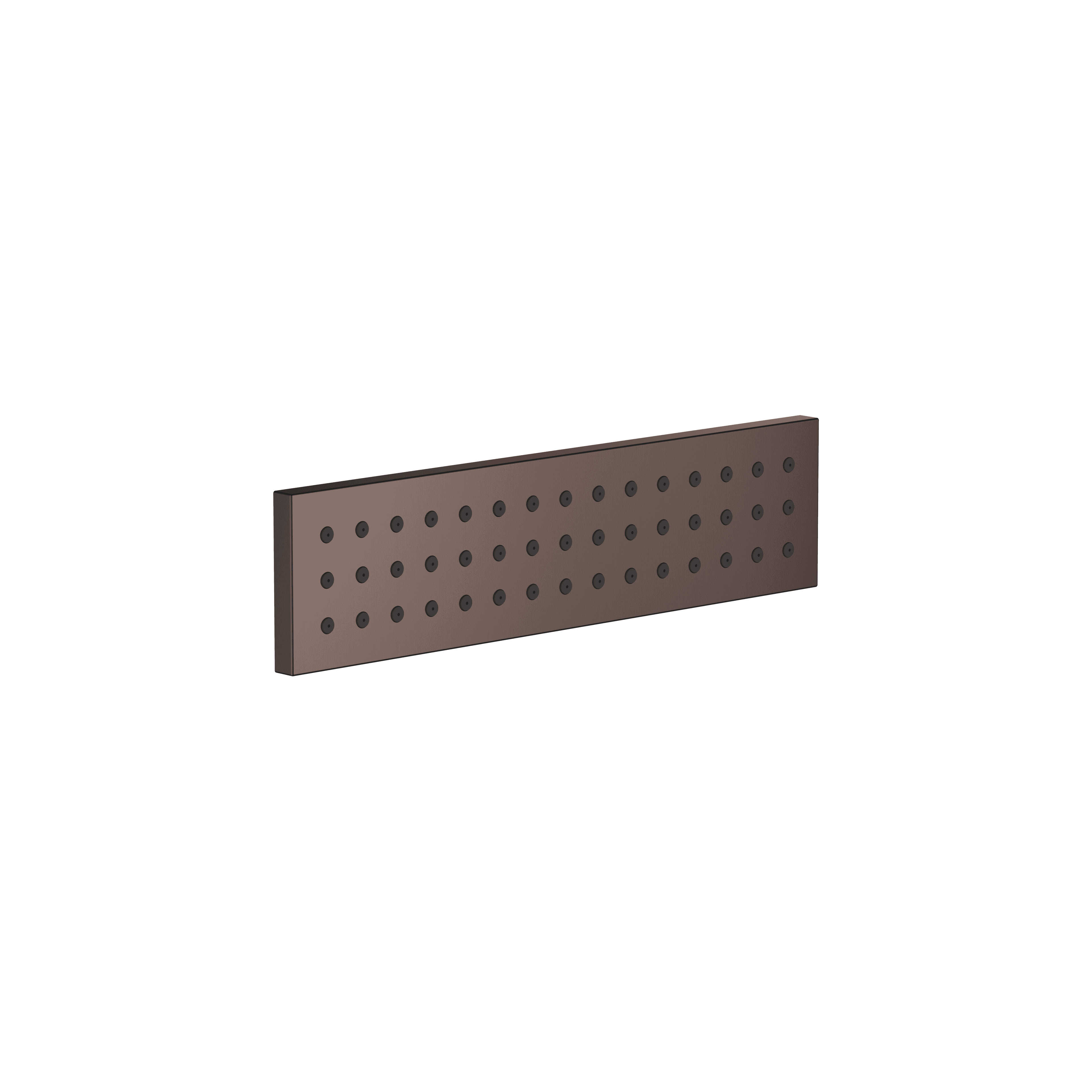 WATER BAR Concealed body spray in Brushed Dark Bronze (PVD)