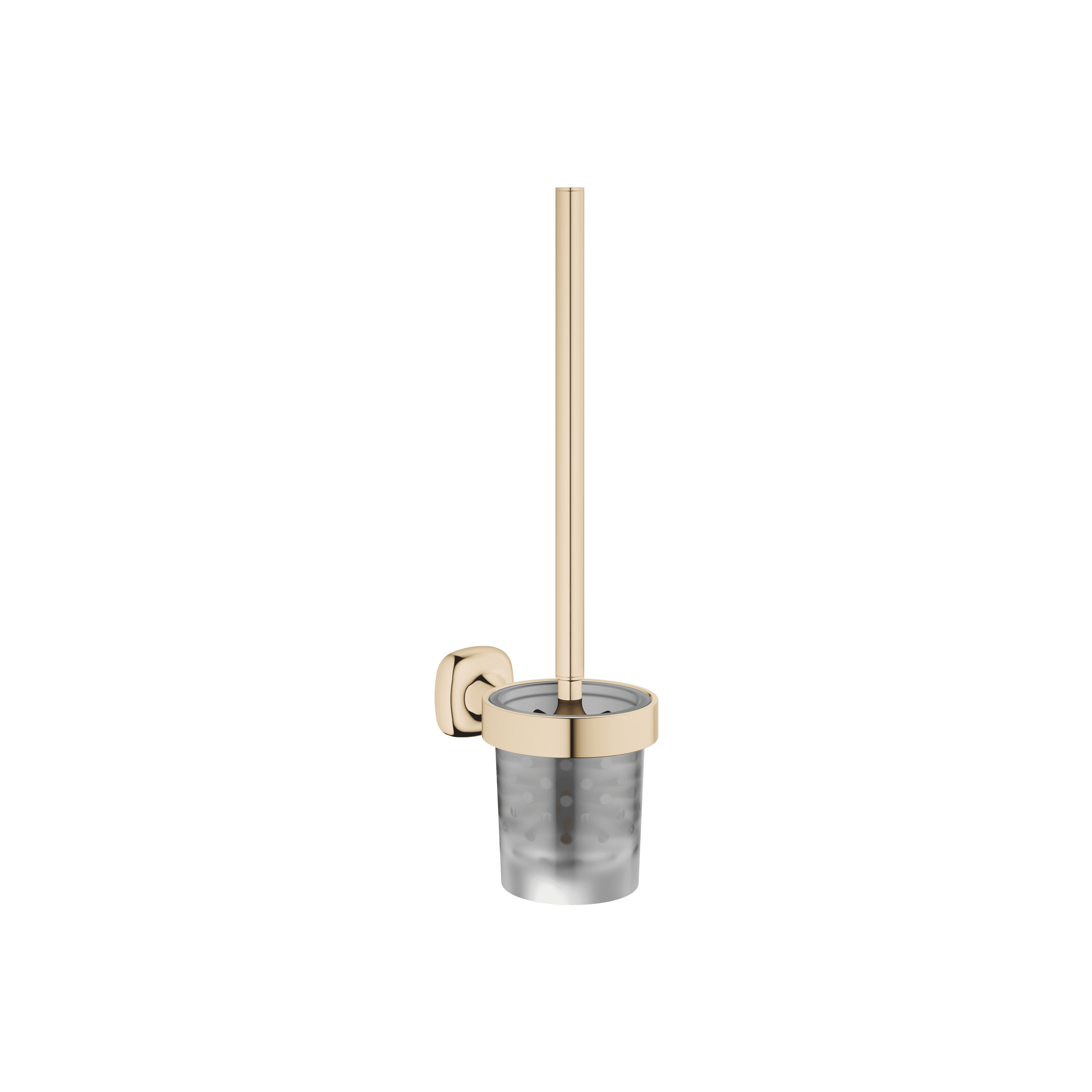 COYA Toilet brush set wall model in Champagne (22kt Gold)