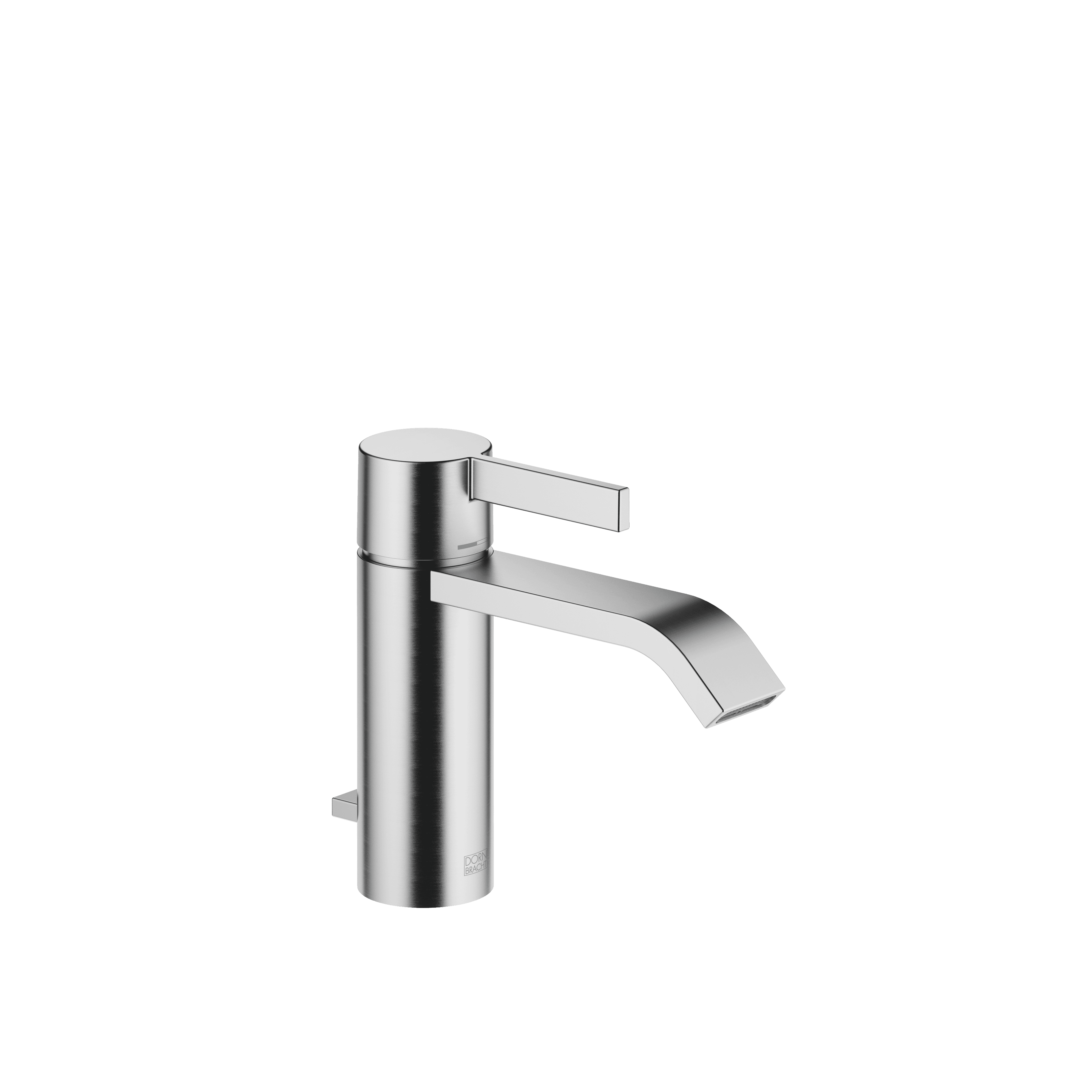 IMO Single-lever basin mixer with pop-up waste in Brushed Chrome