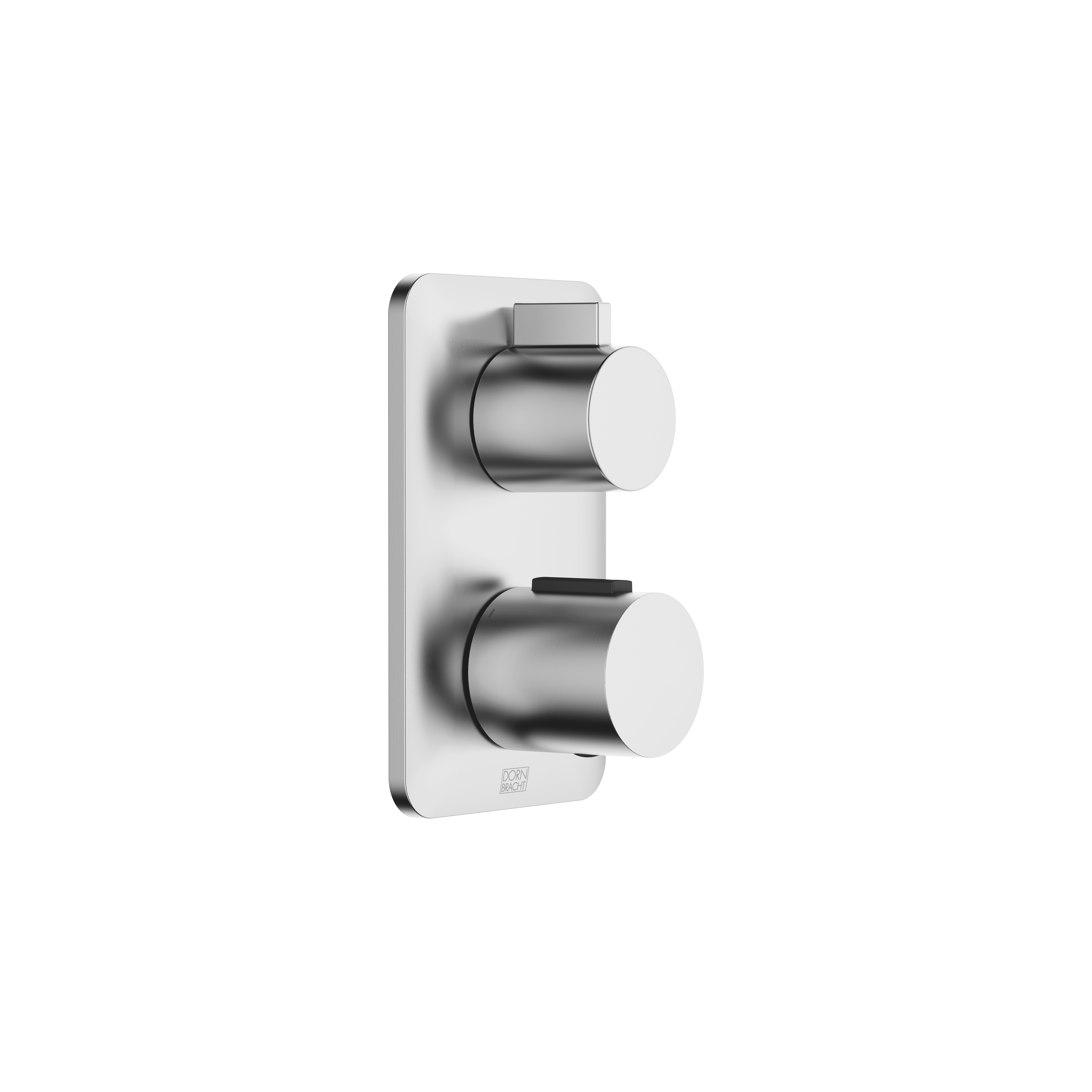 LISSÉ Concealed thermostat with one function volume control in Brushed Chrome