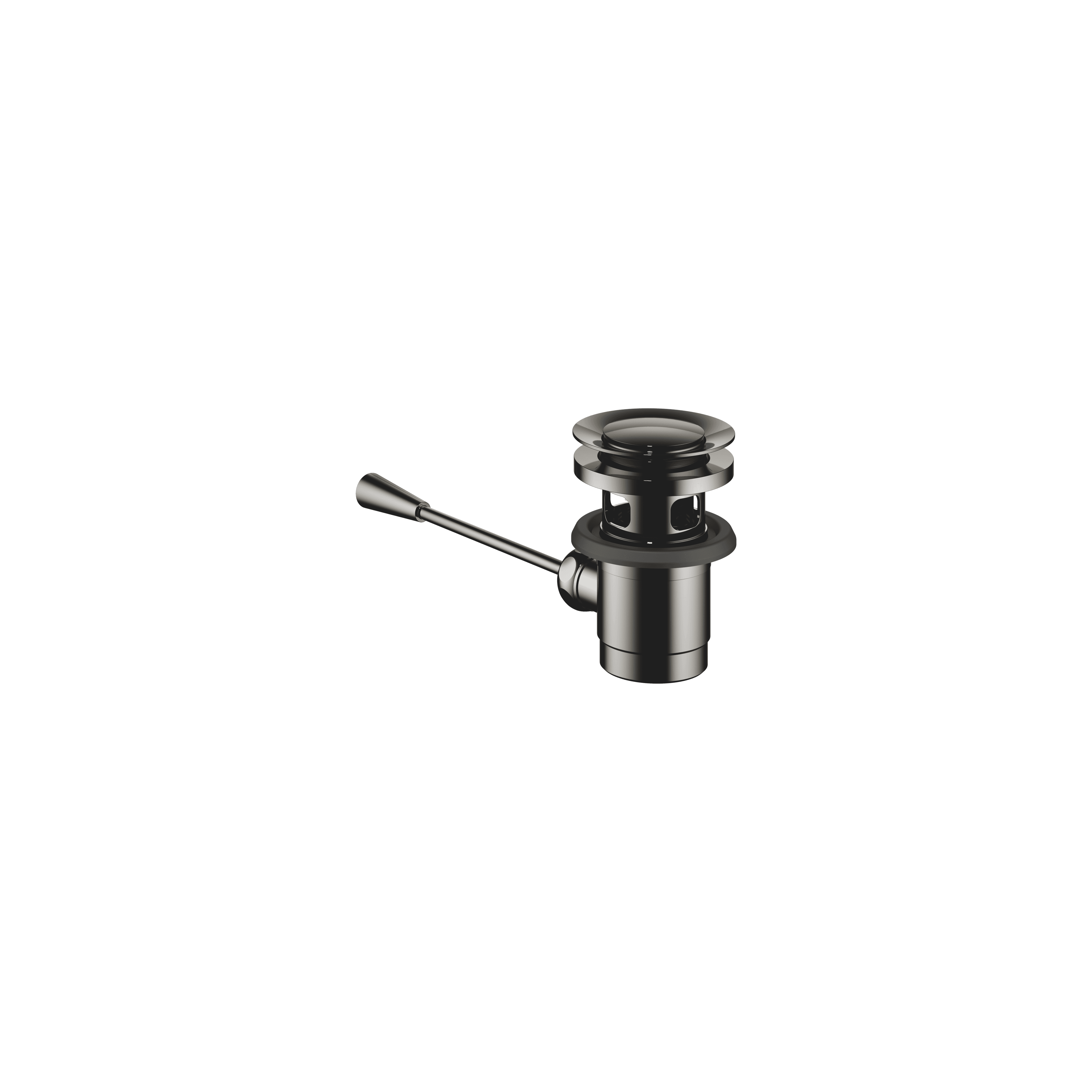 Basin Waste 1 1/4" in Dark Chrome