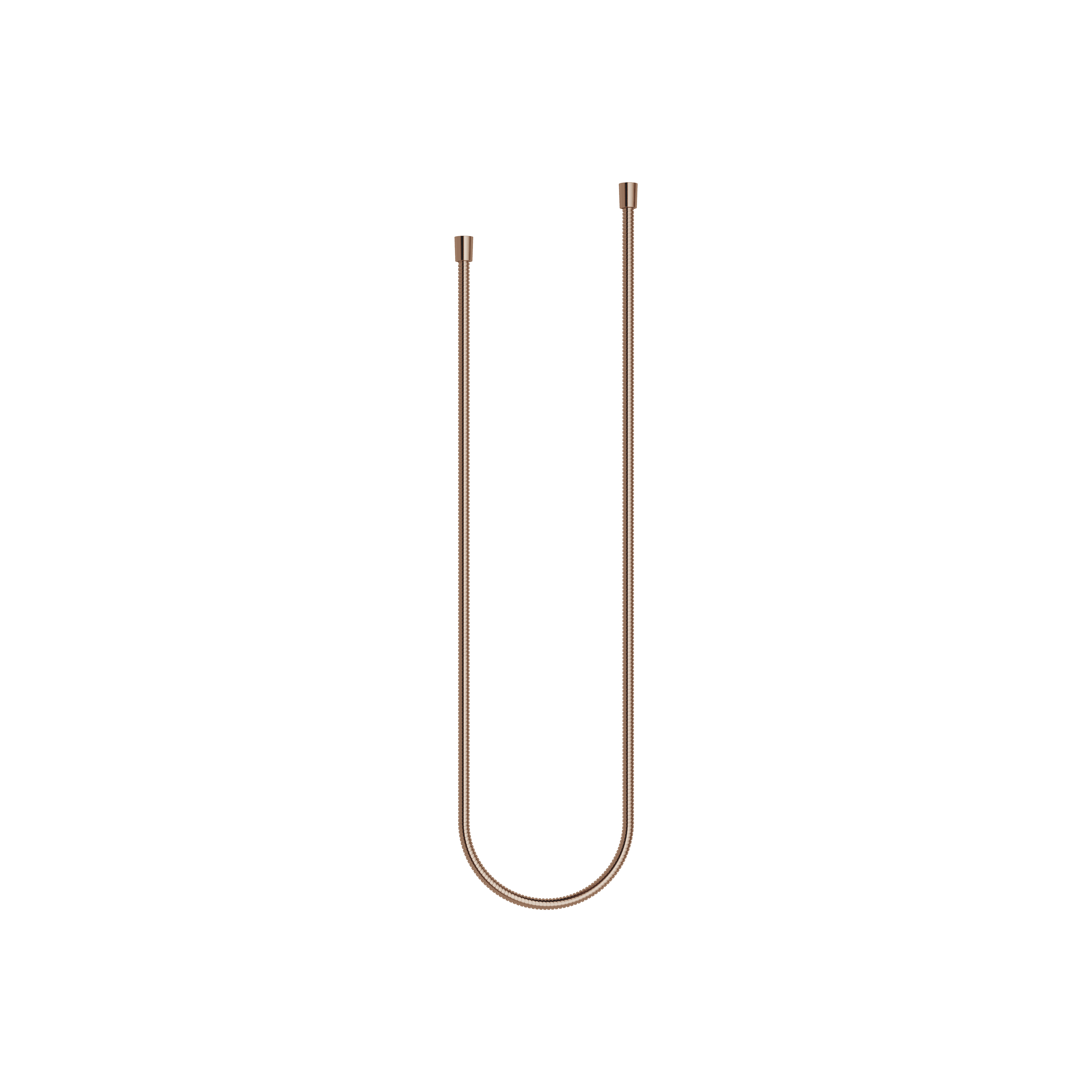 Metal shower hose 1/2" x 1/2" x 1750 mm in Brushed Bronze (PVD)