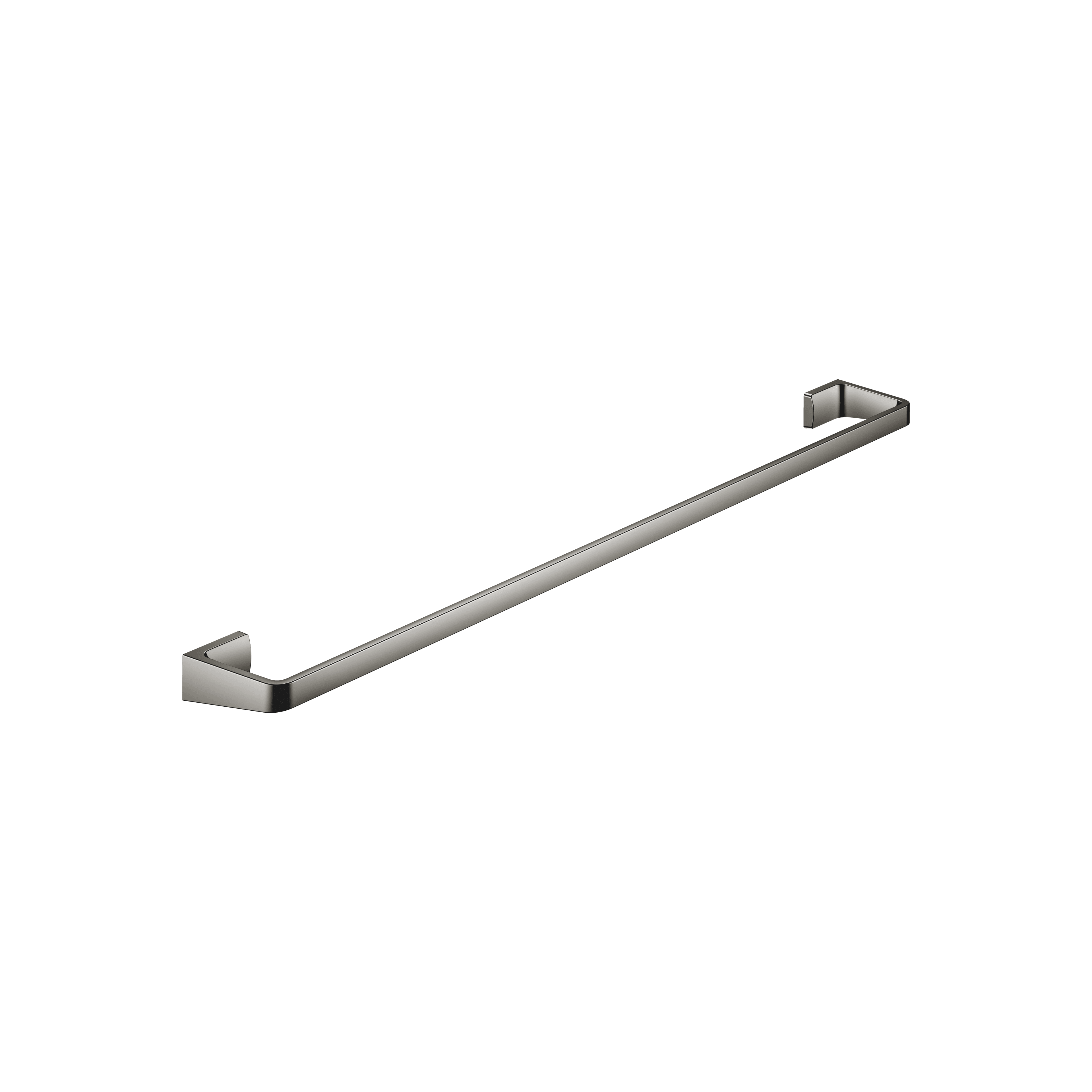 Towel bar in Dark Chrome