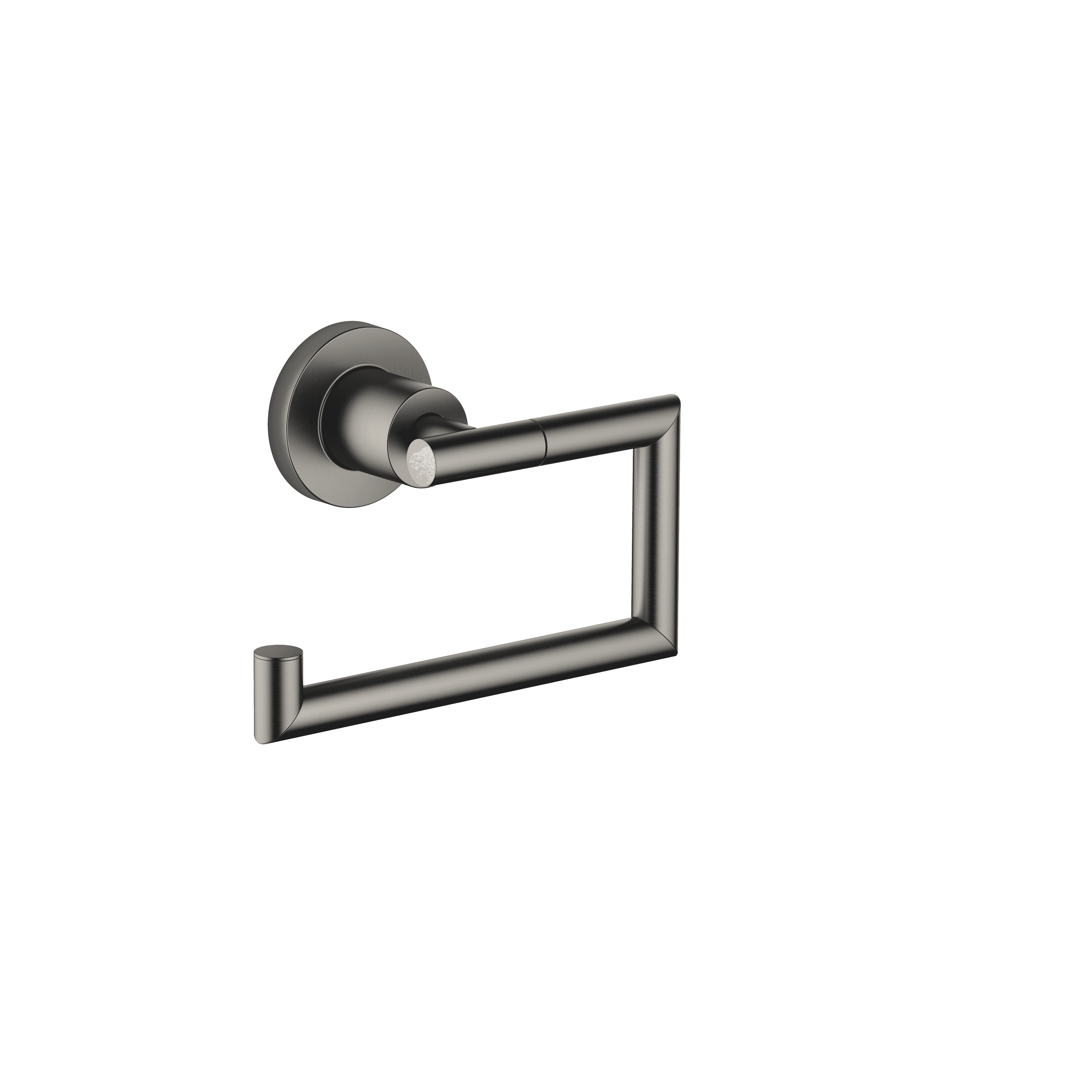 TARA Tissue holder without cover in Brushed Dark Platinum