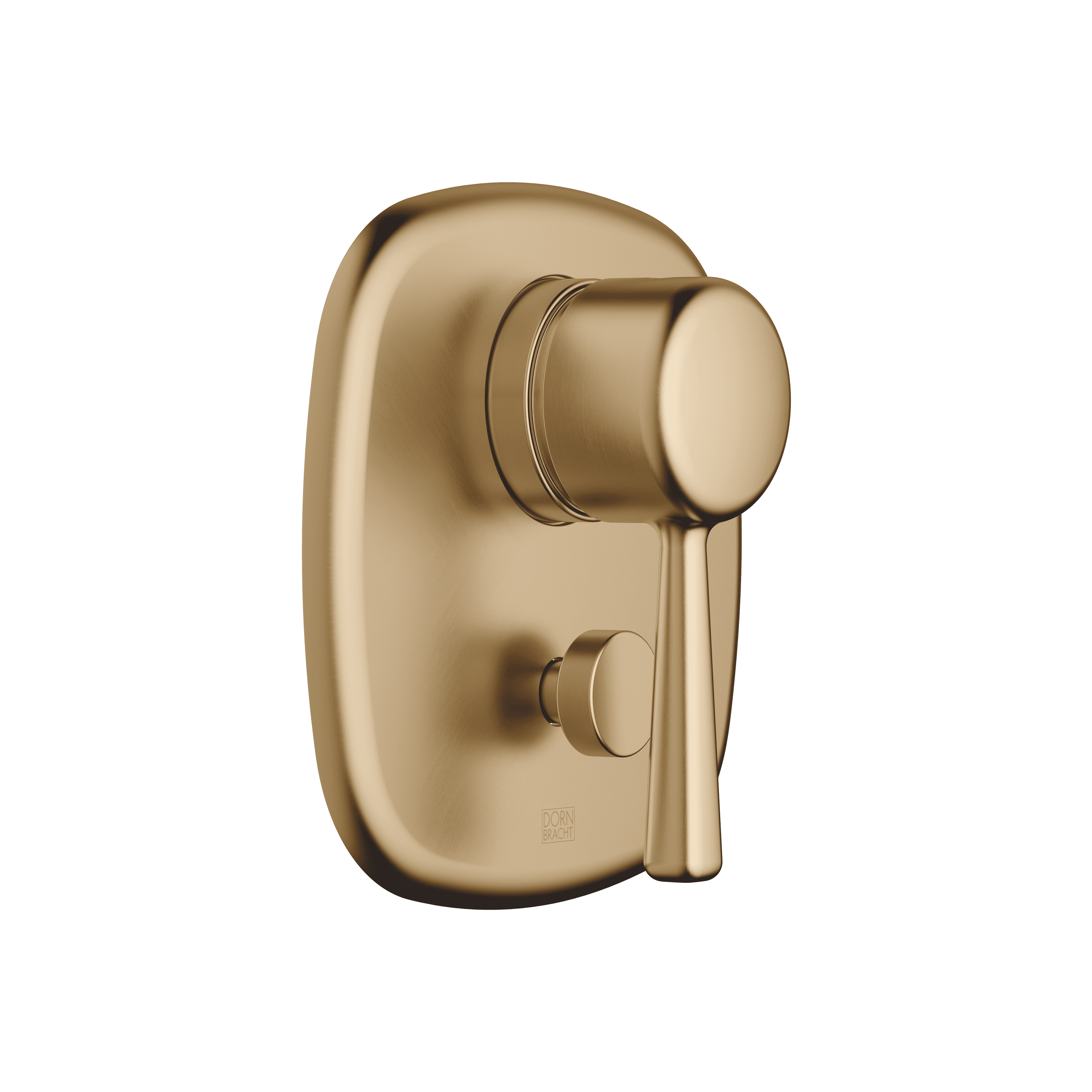 COYA Concealed single-lever mixer with diverter in Brushed Dark Brass (PVD)