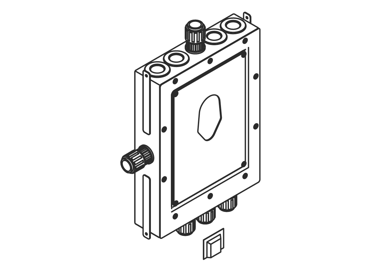 Drybox Concealed single-lever mixer with and without diverter -