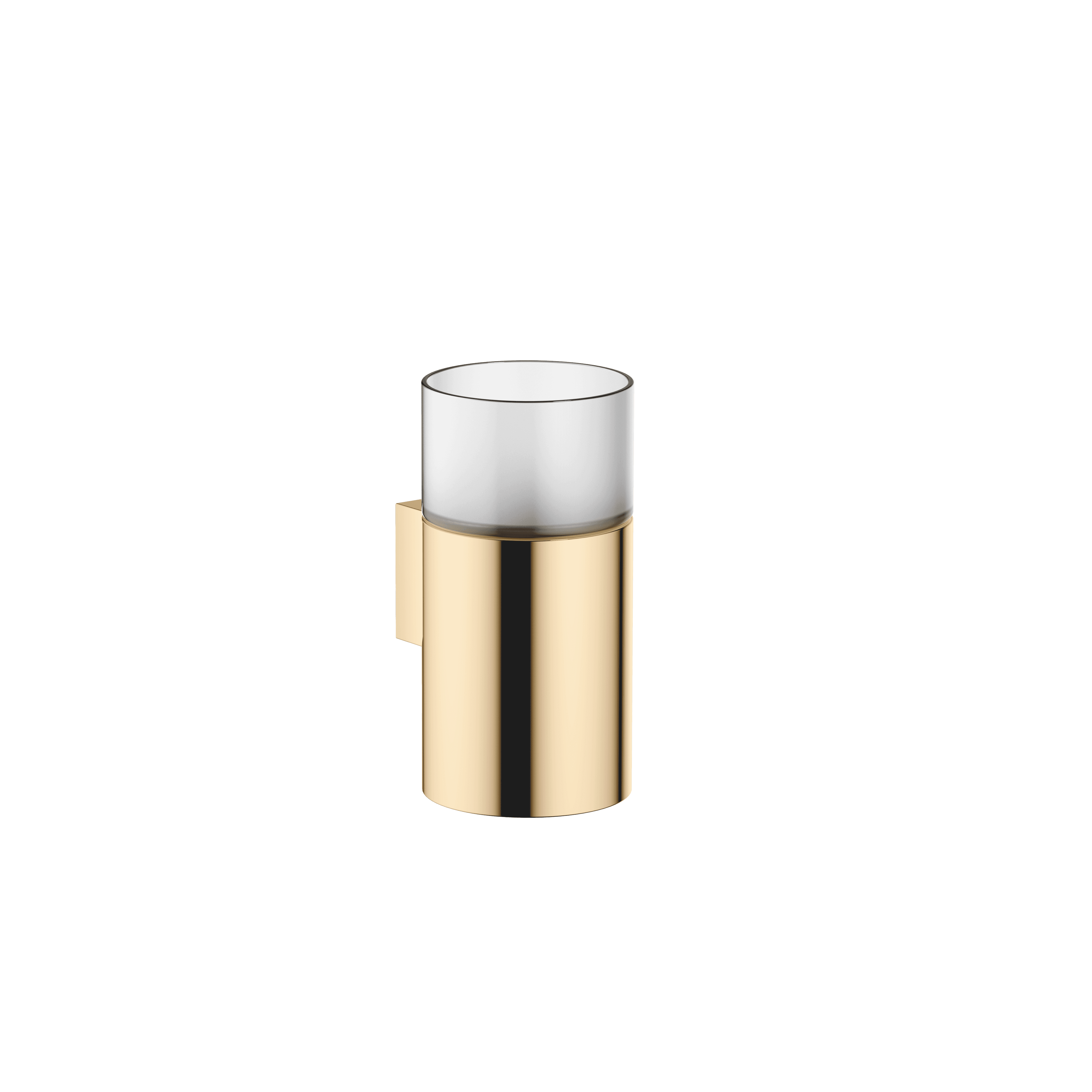 Tumbler holder wall model in Durabrass (23kt Gold)