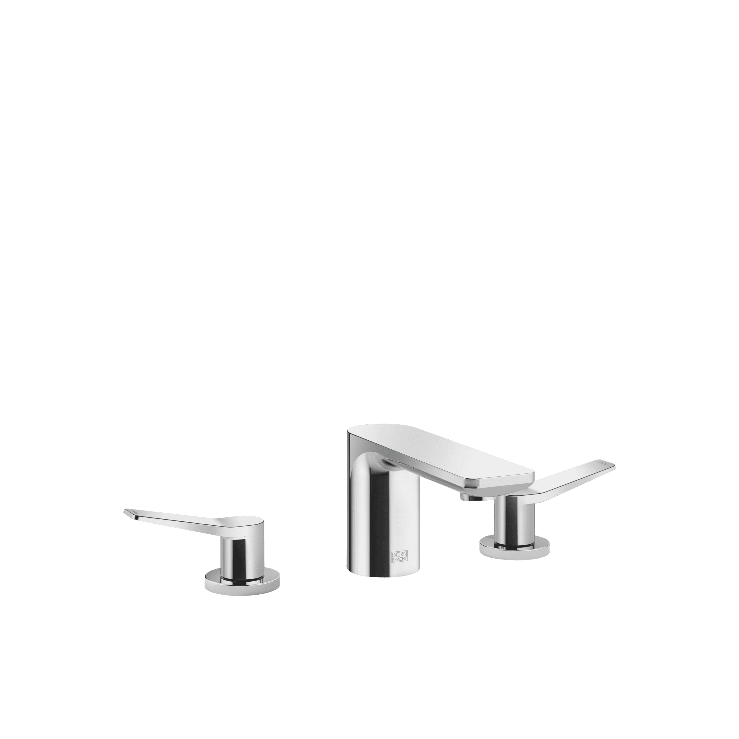 Dornbracht LISSÉ Three-hole basin mixer with pop-up waste