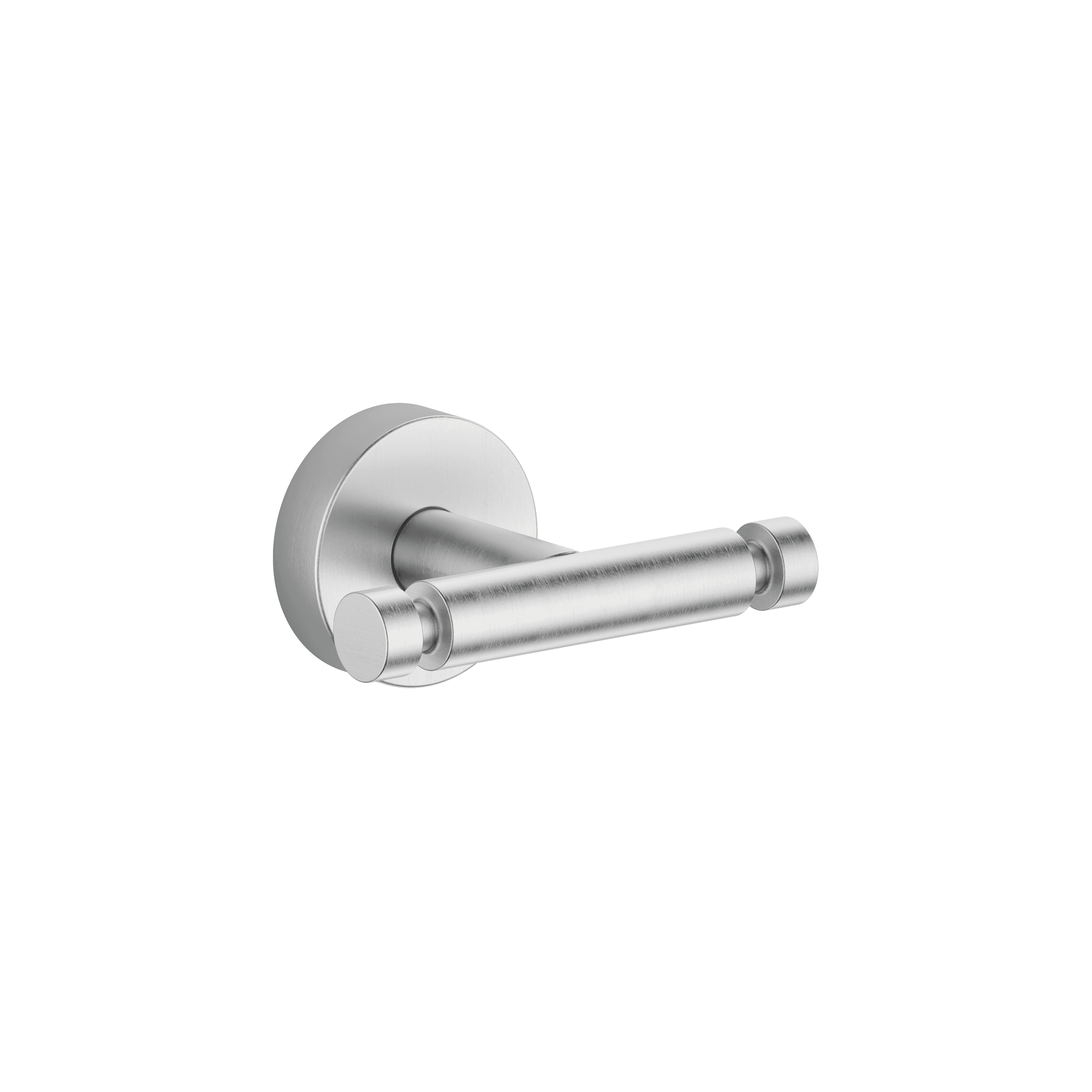 Hooks in two parts in Brushed Chrome