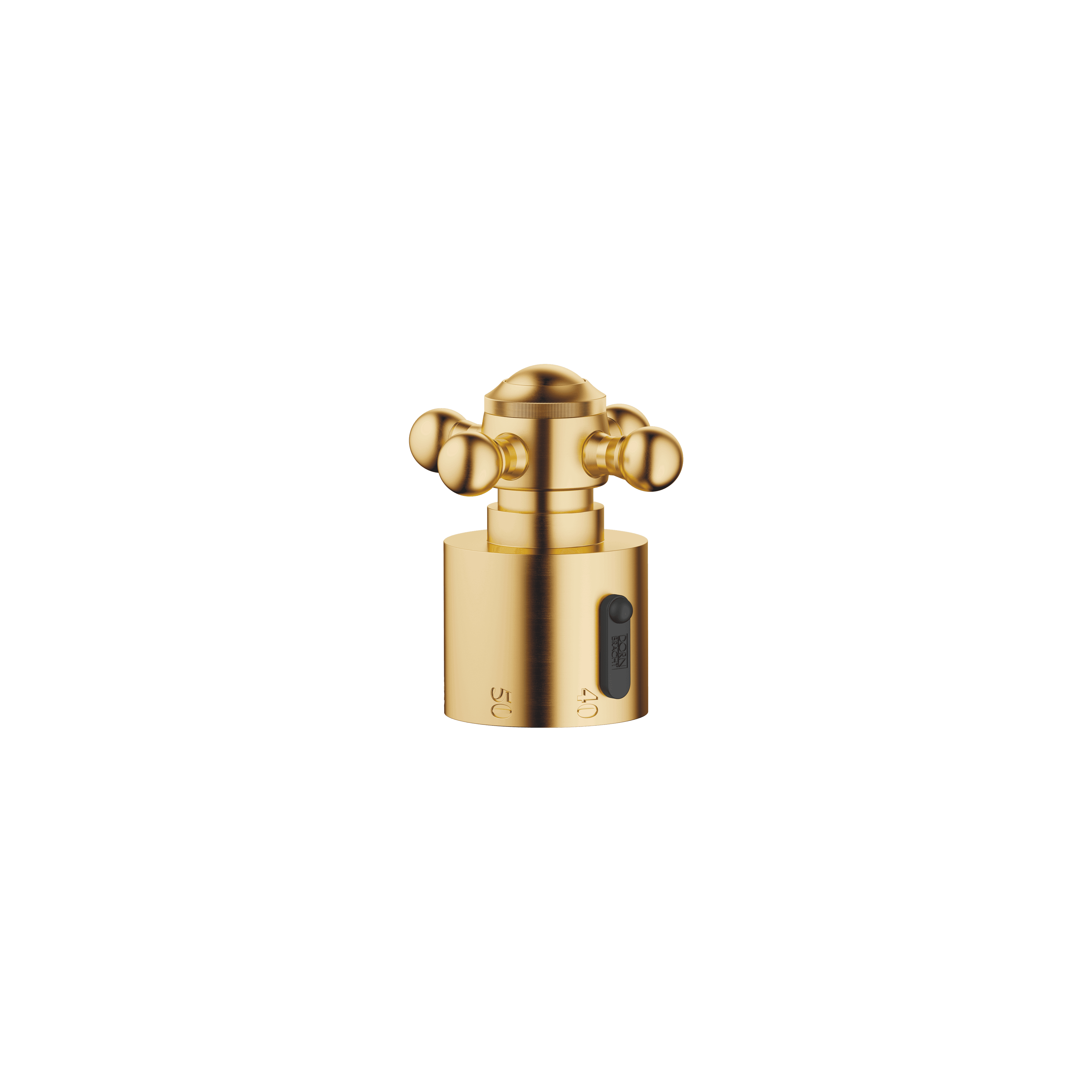 MADISON Temperature control handle in Brushed Durabrass (23kt Gold)