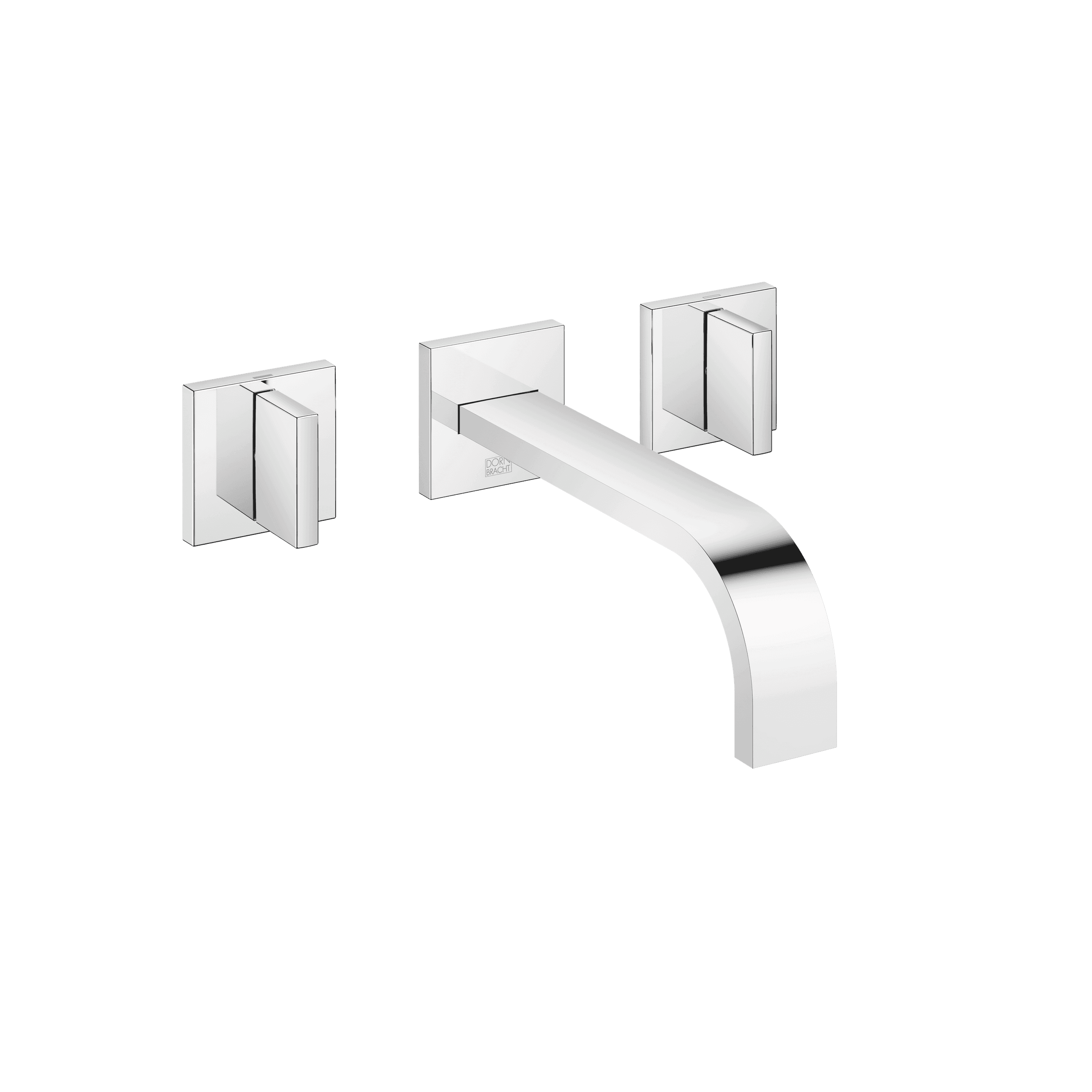 Dornbracht MEM Wall-mounted basin mixer without pop-up waste