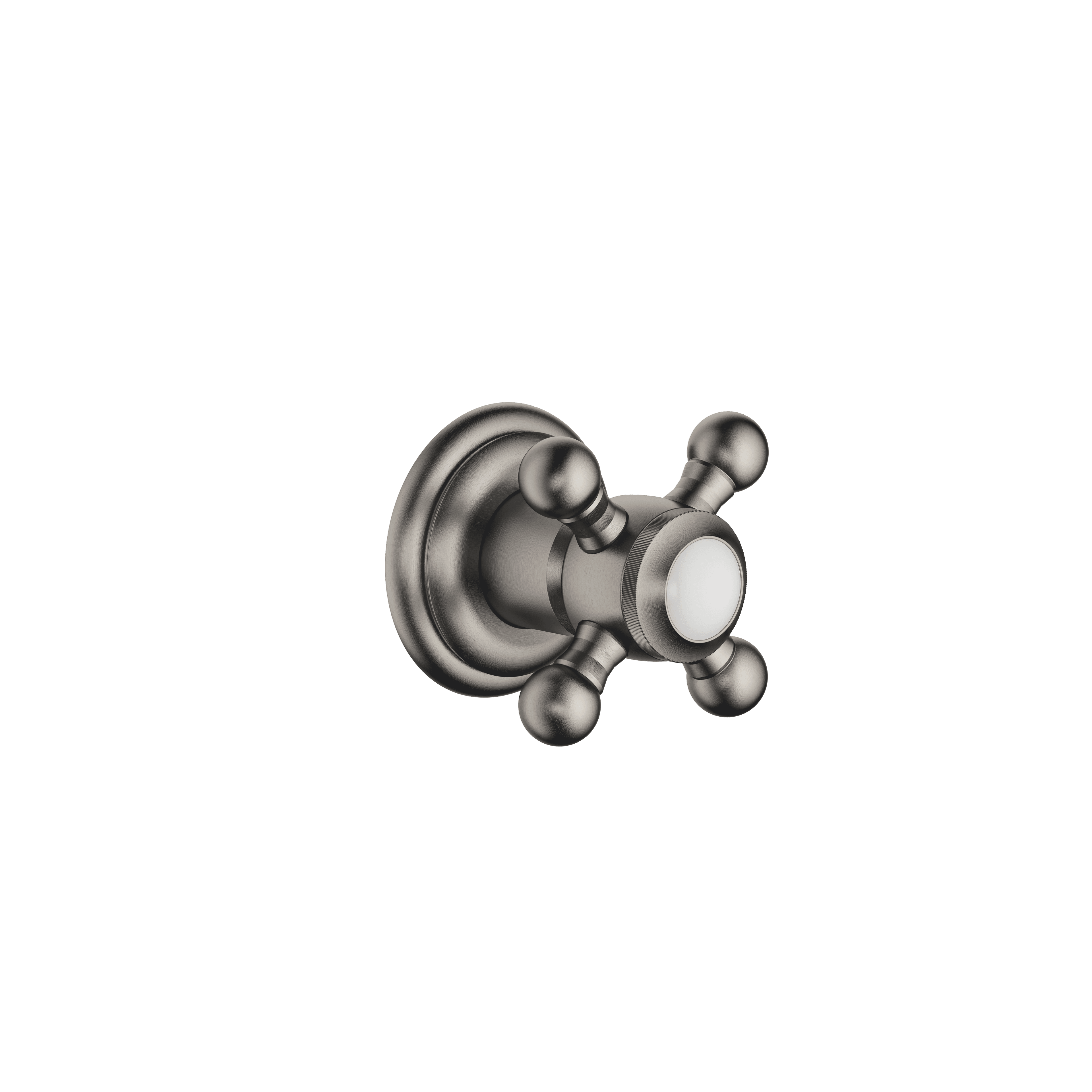 MADISON Wall valve clockwise closing 1/2" in Brushed Dark Platinum