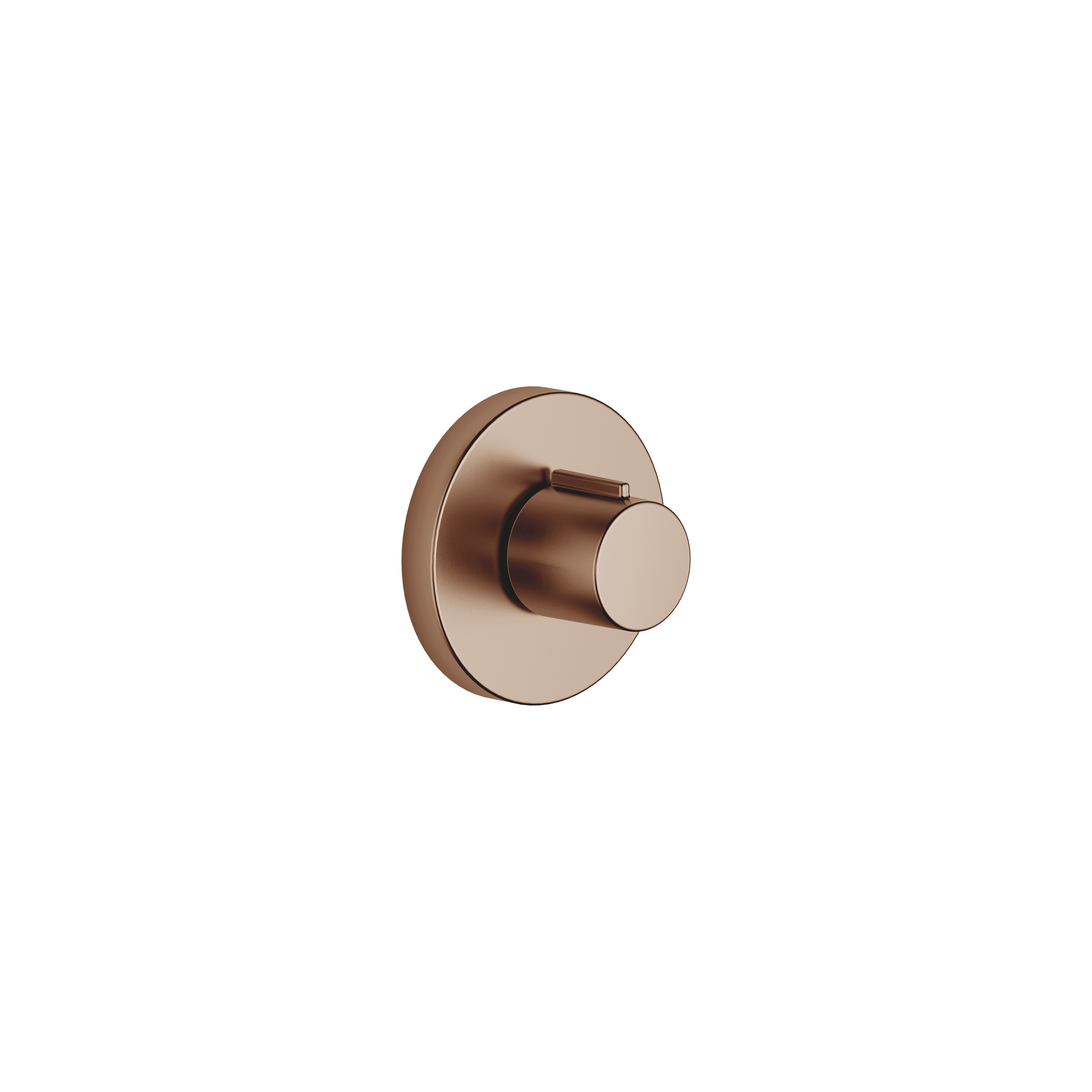 META Wall valve clockwise closing 1/2" in Brushed Bronze (PVD)