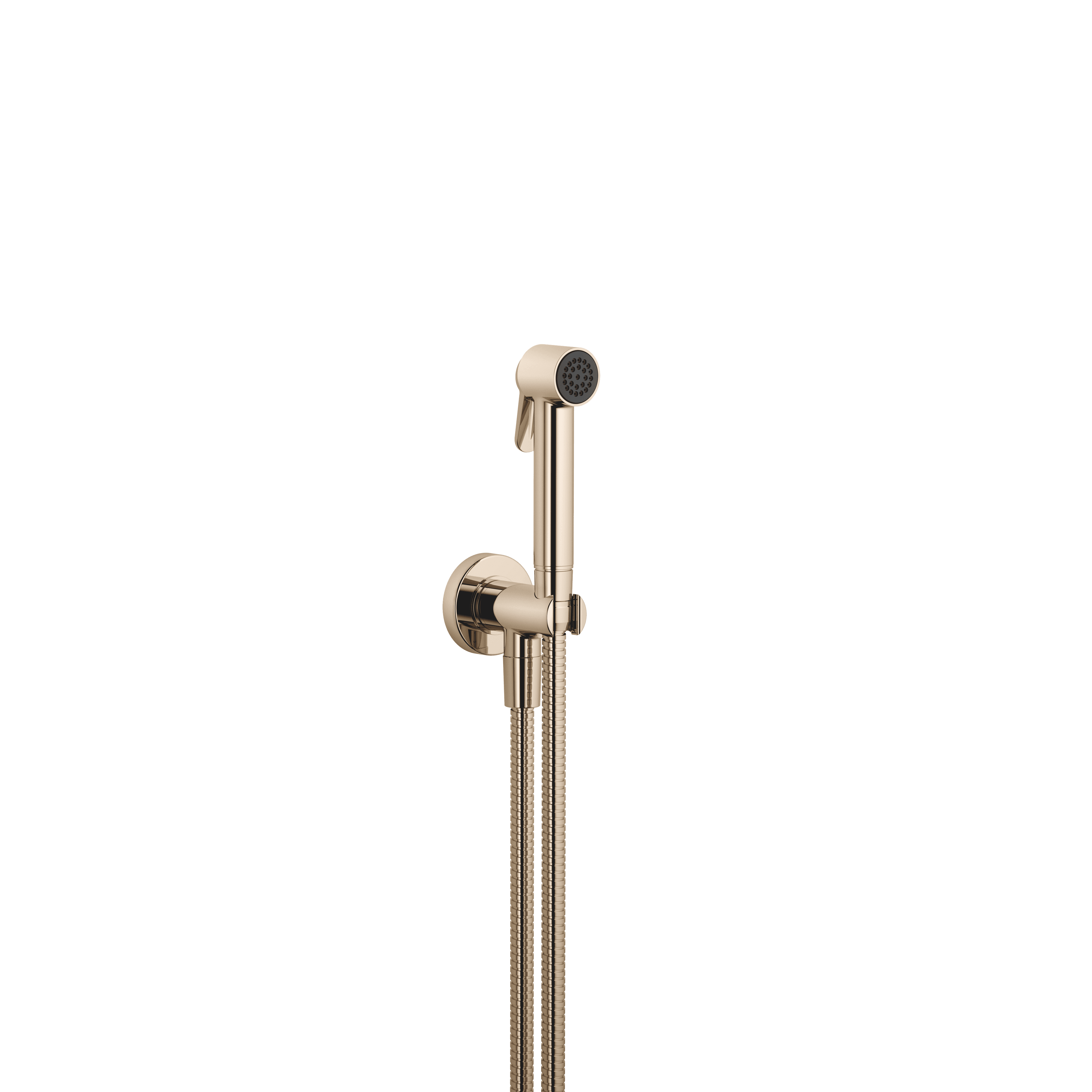 Bidet spray in Light Gold (PVD)