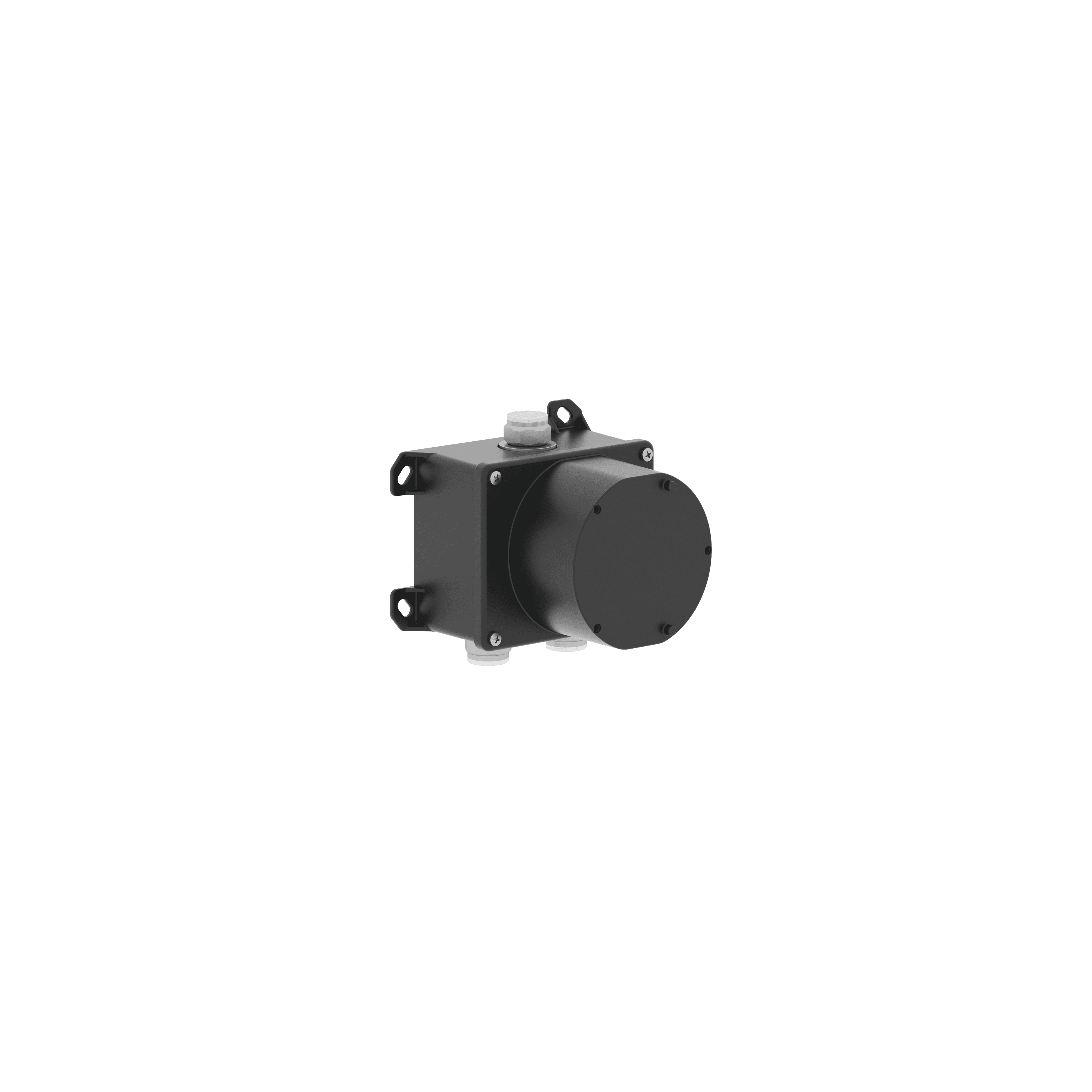 eSET Touchfree Basin mixer with temperature setting for combining with wall-mounted fittings - in Standard finish