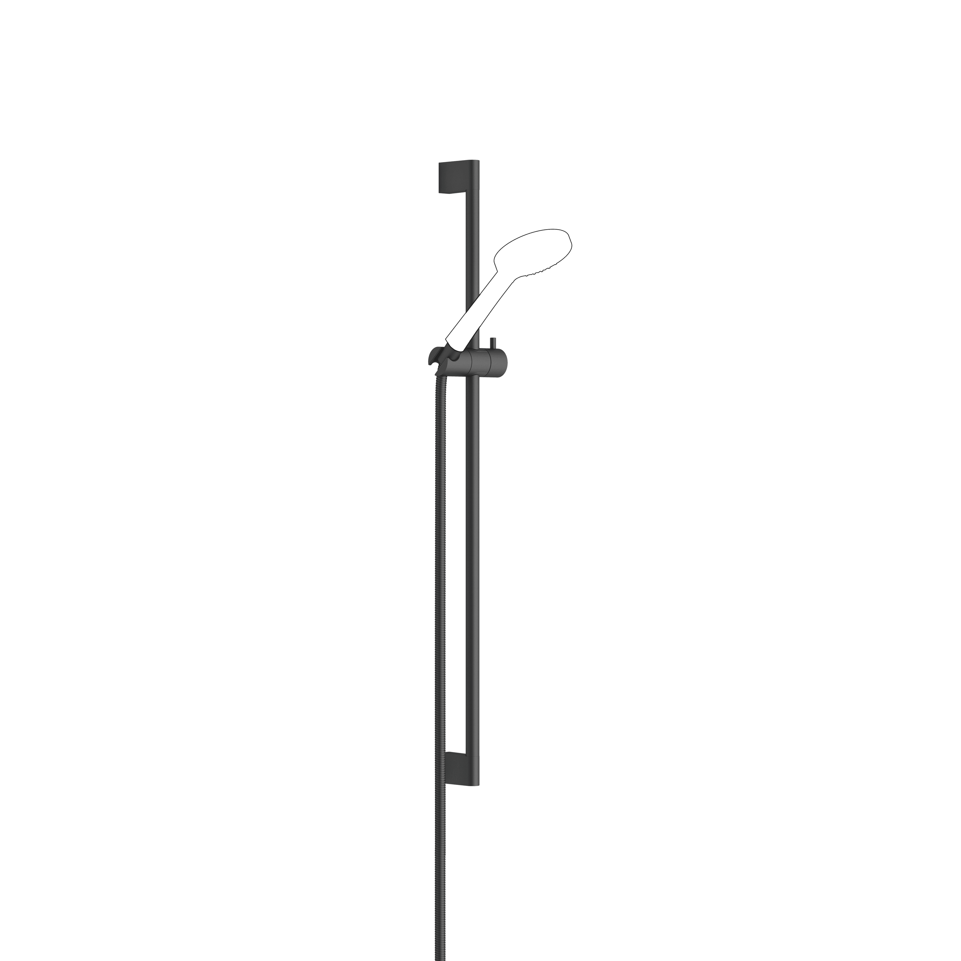 Shower set in Matte Black