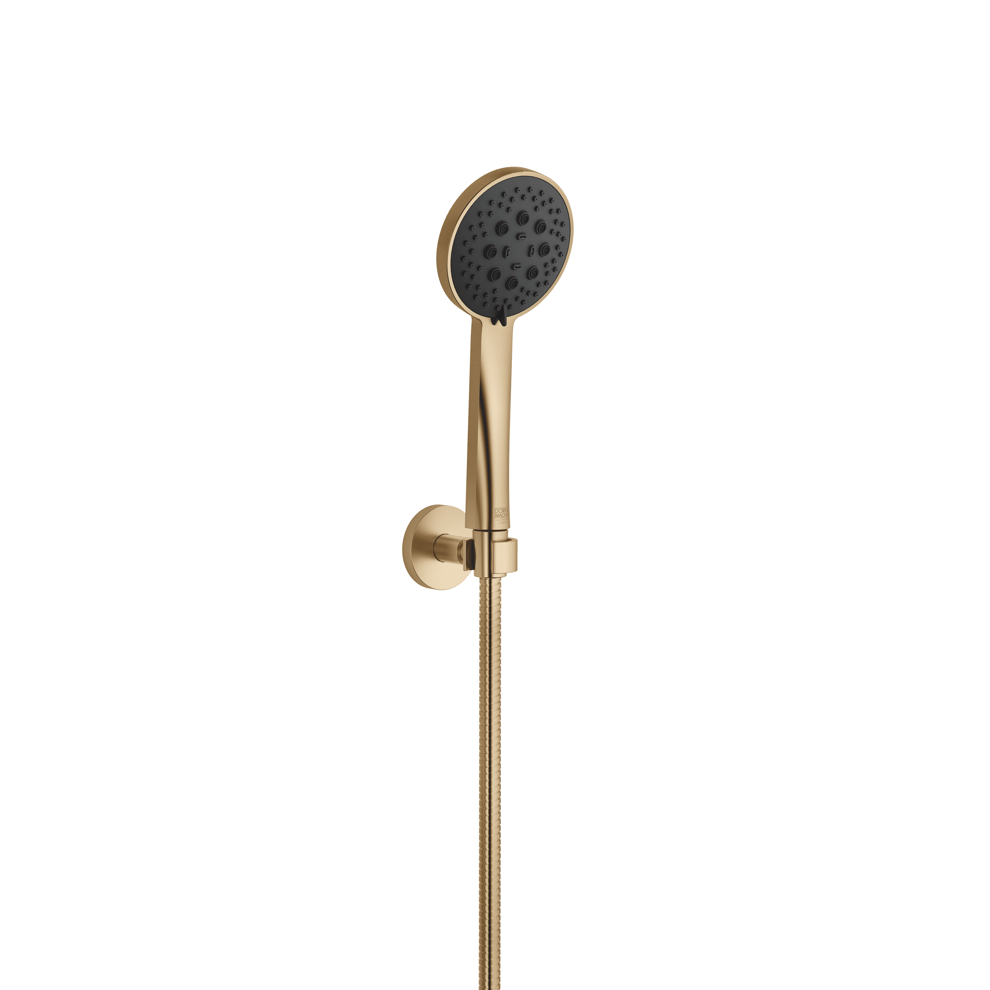 META Hand shower set FlowReduce in Brushed Dark Brass (PVD)