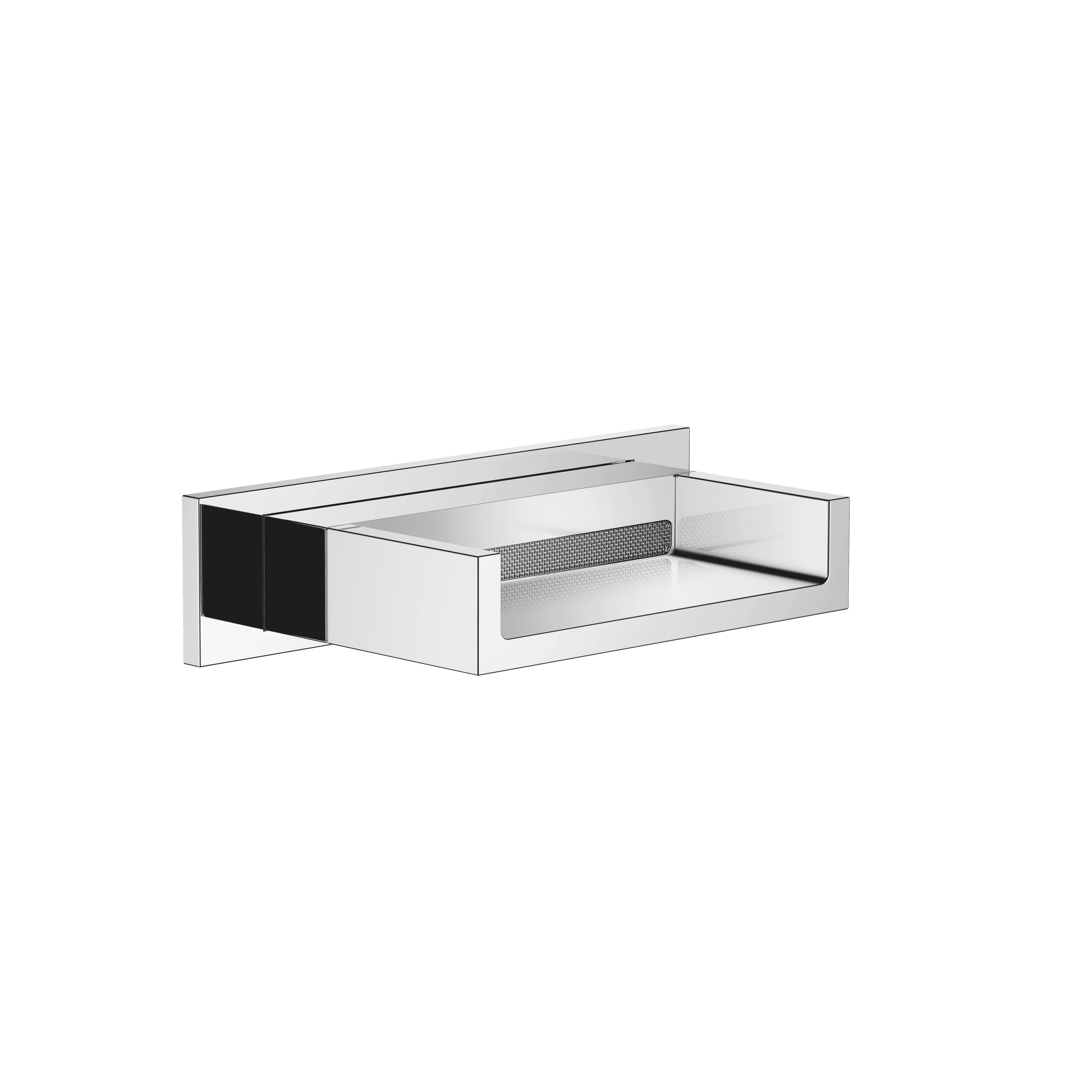 WATER FALL Cascade spout for wall mounting in Chrome