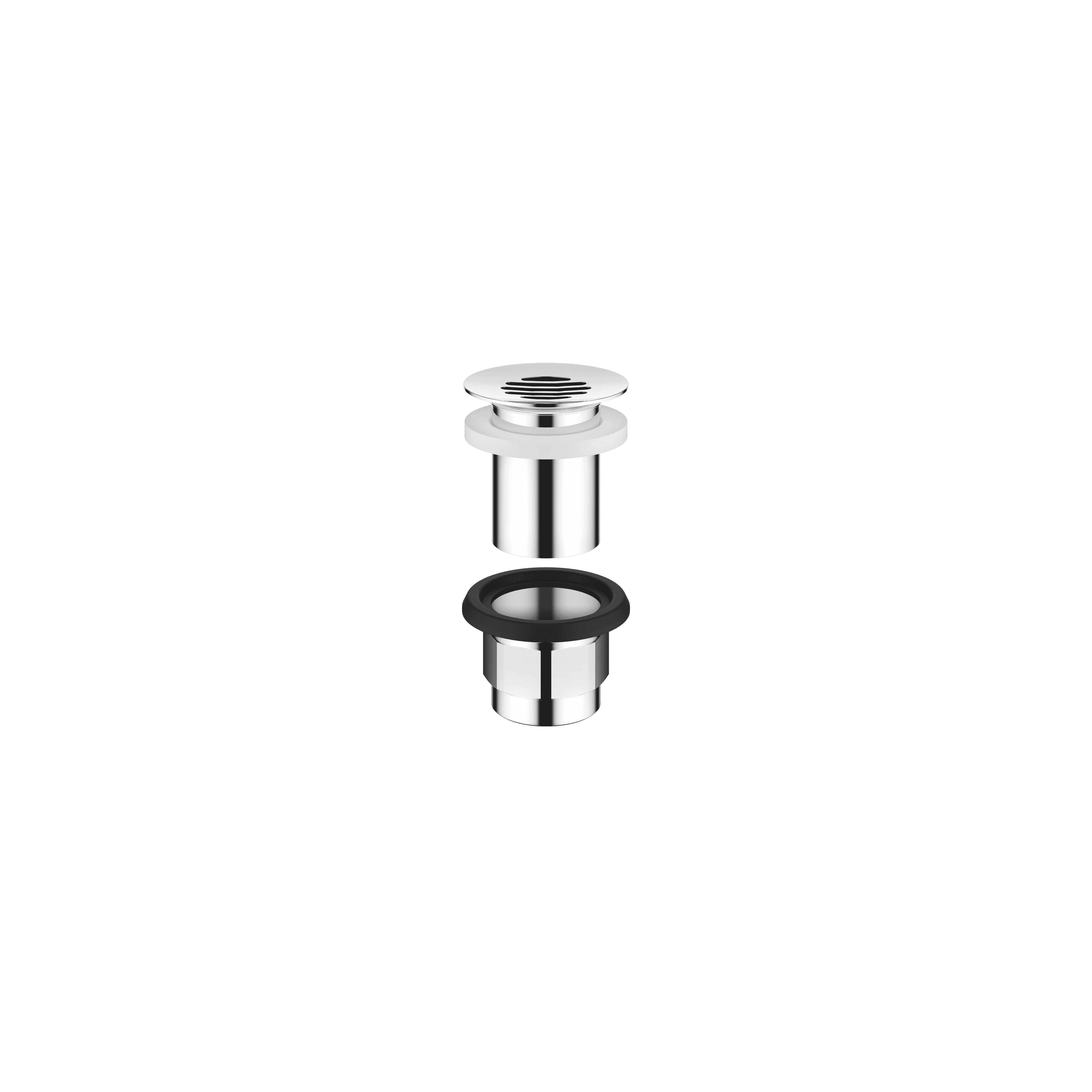 Grated waste 1 1/4" in Chrome
