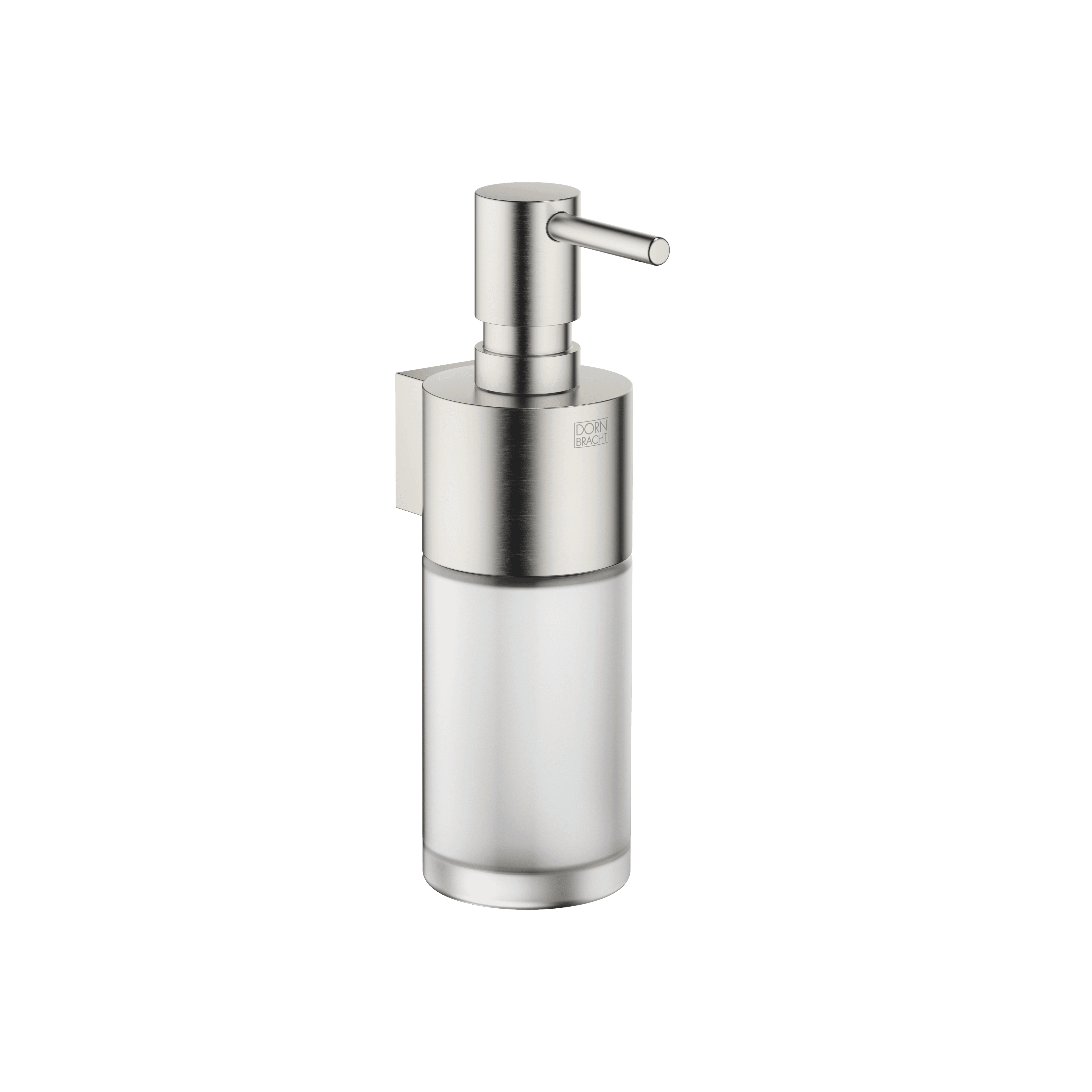 Dispenser wall model in Brushed Platinum