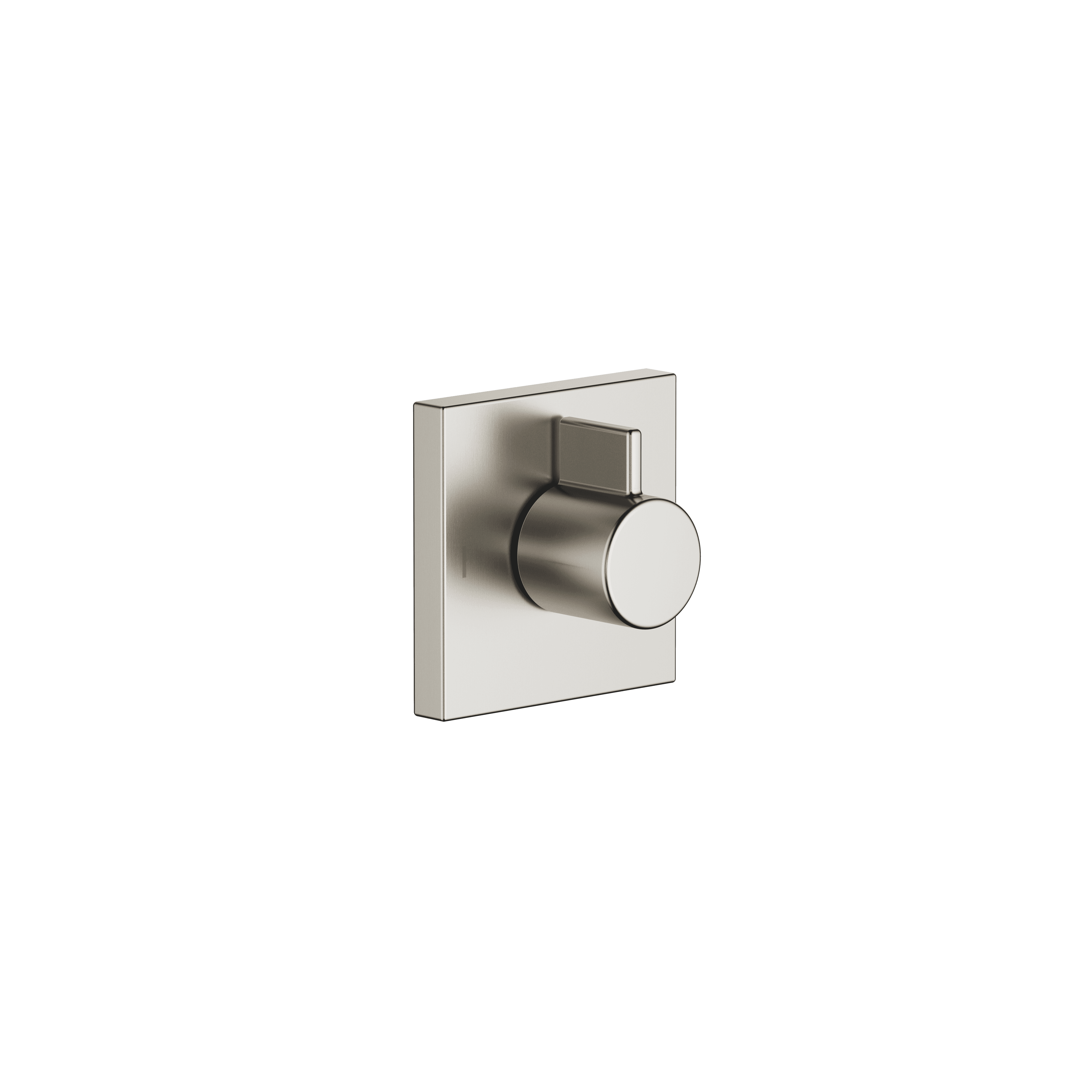 SYMETRICS Concealed two-way diverter in Brushed Platinum