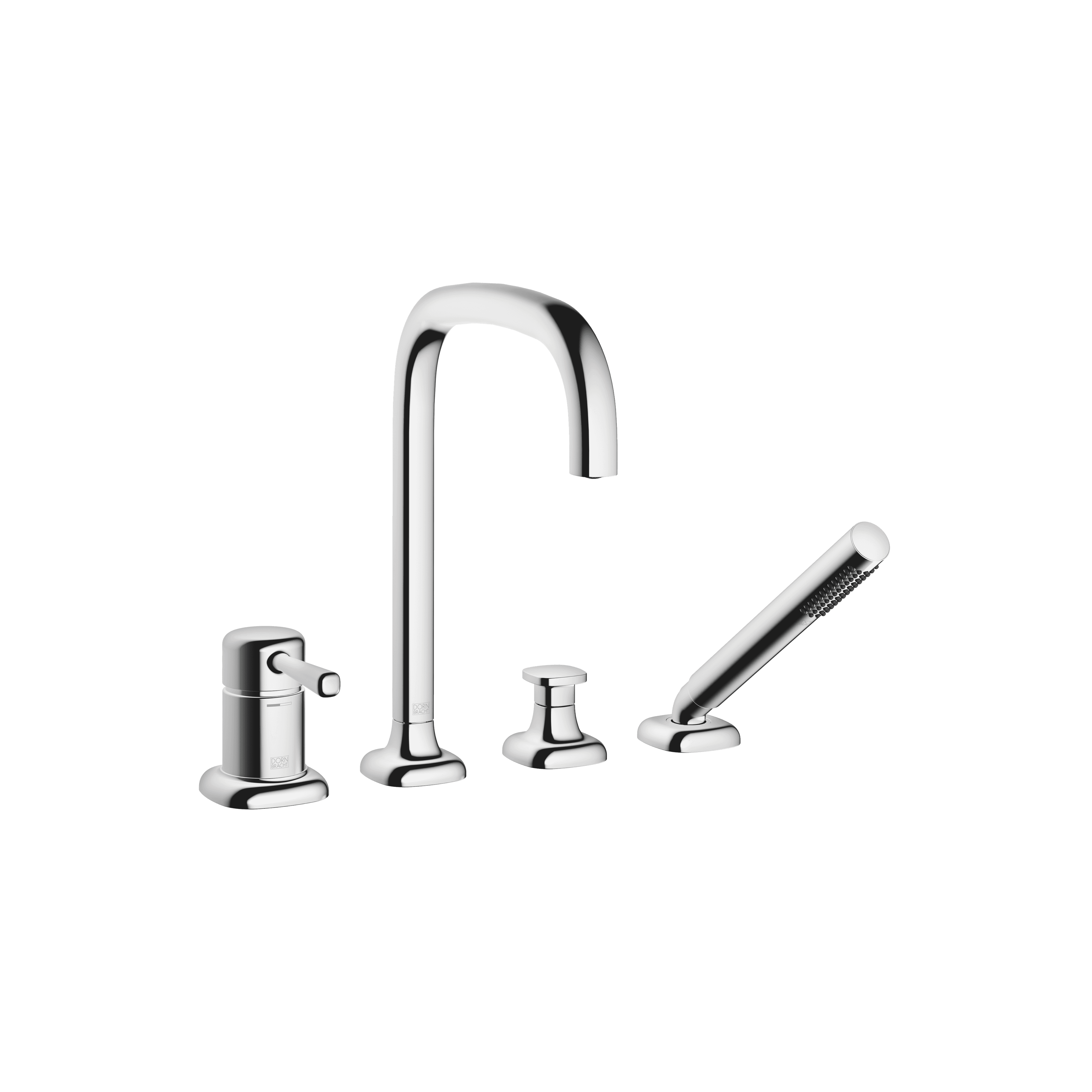COYA Bath shower set for bath rim or tile edge installation