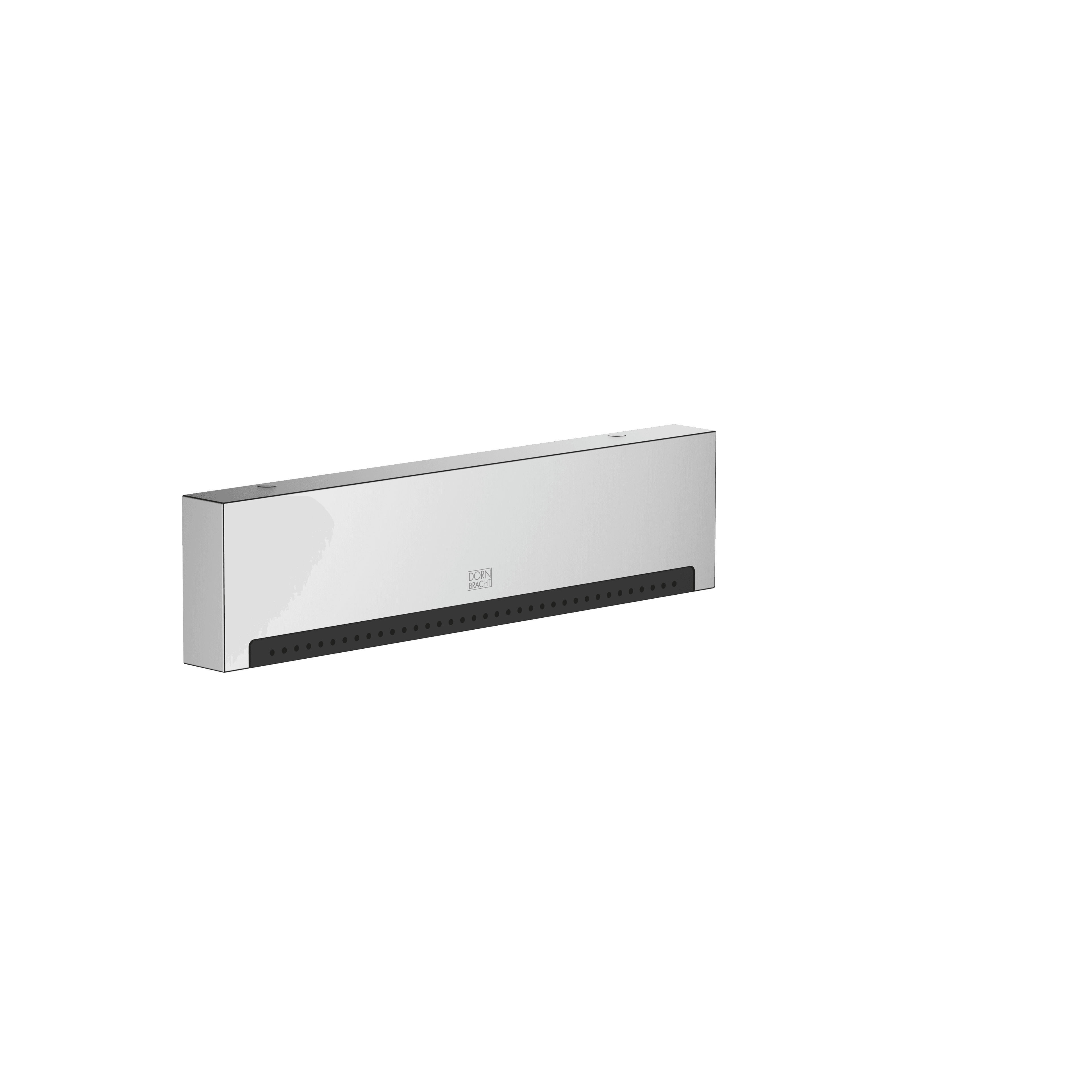 WATER FALL Cascade spout with individual jets for wall mounting in Brushed Chrome