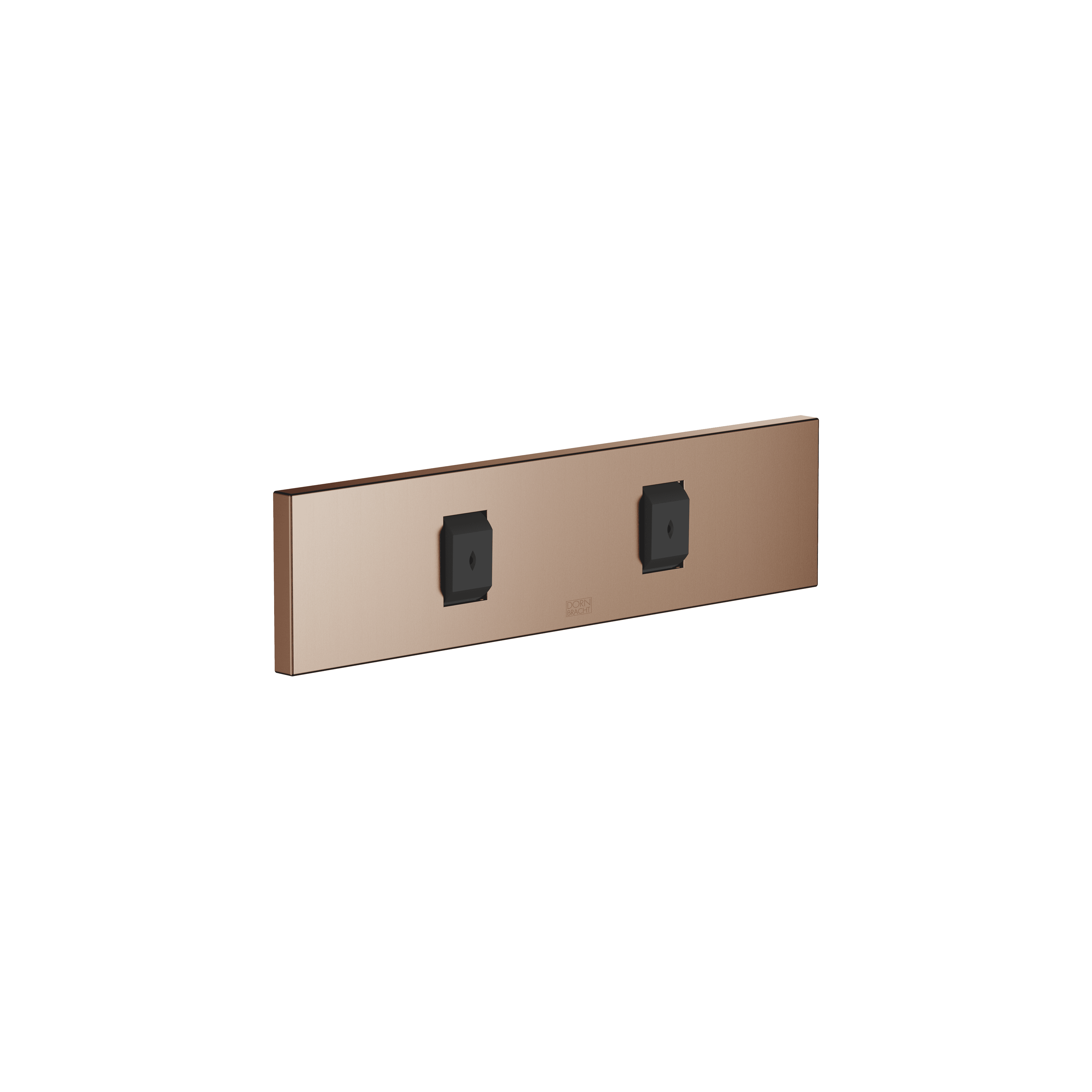 WATER FAN vertical Concealed body spray in Brushed Bronze (PVD)