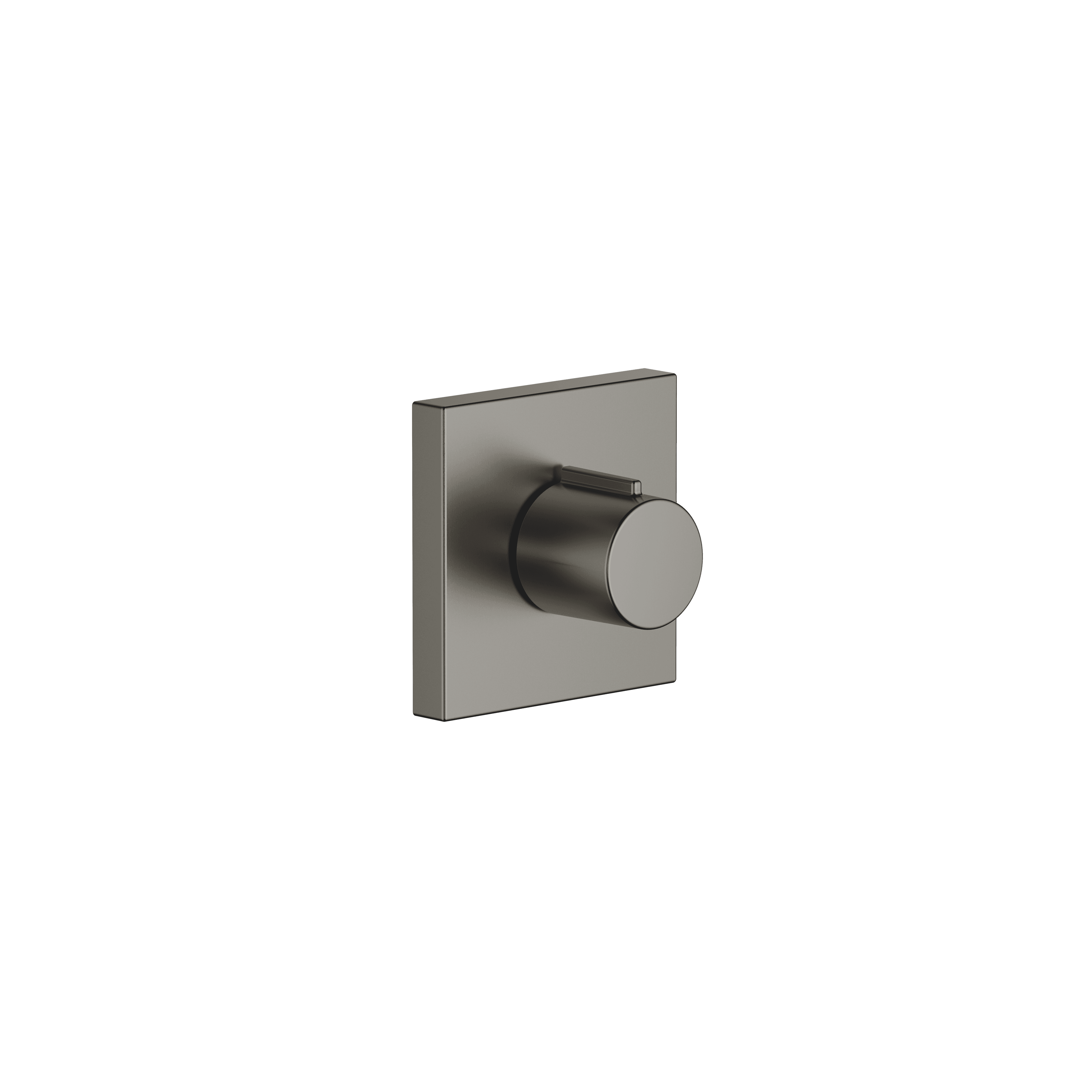 IMO Wall valve anti-clockwise closing 1/2" in Brushed Dark Platinum