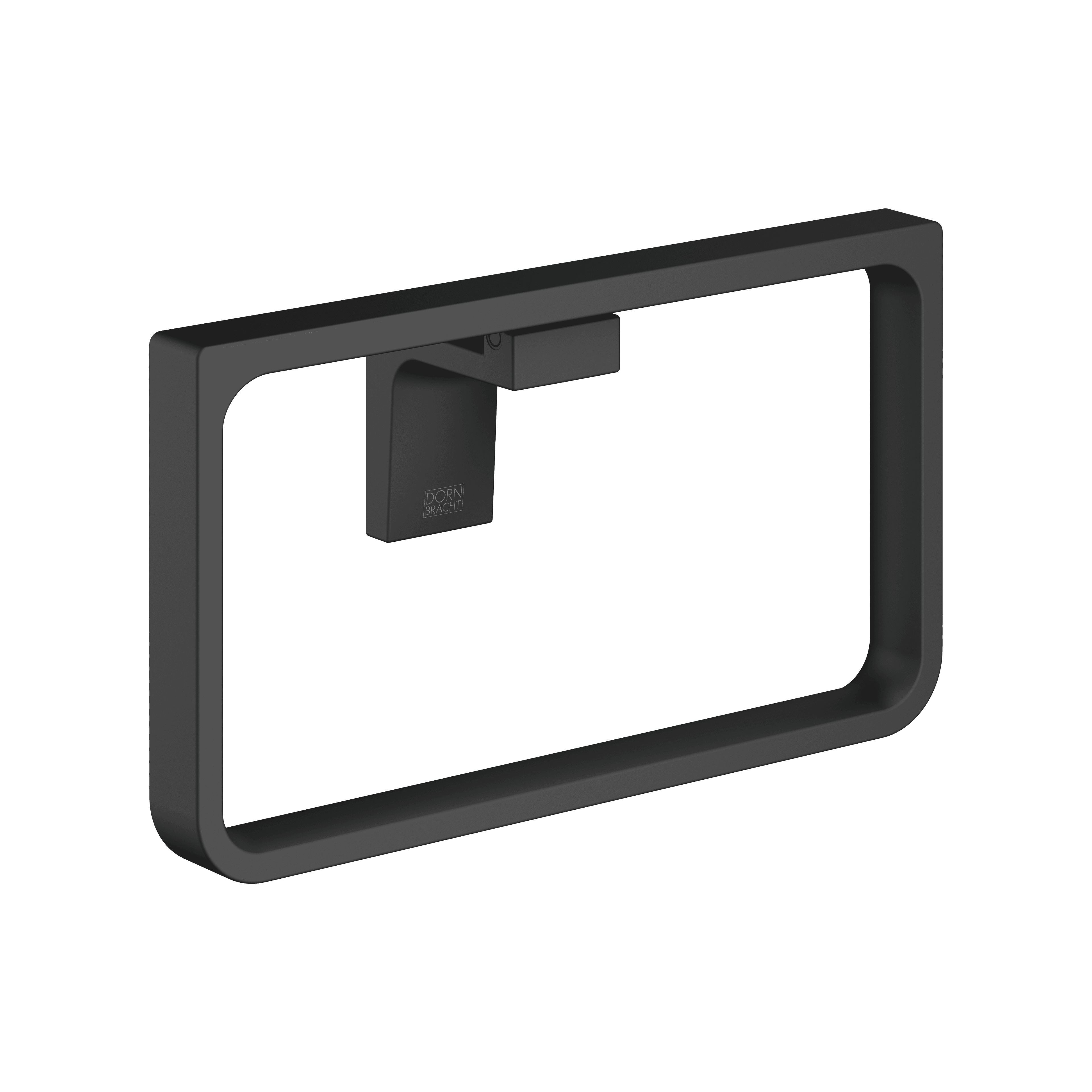 Towel ring in Matte Black