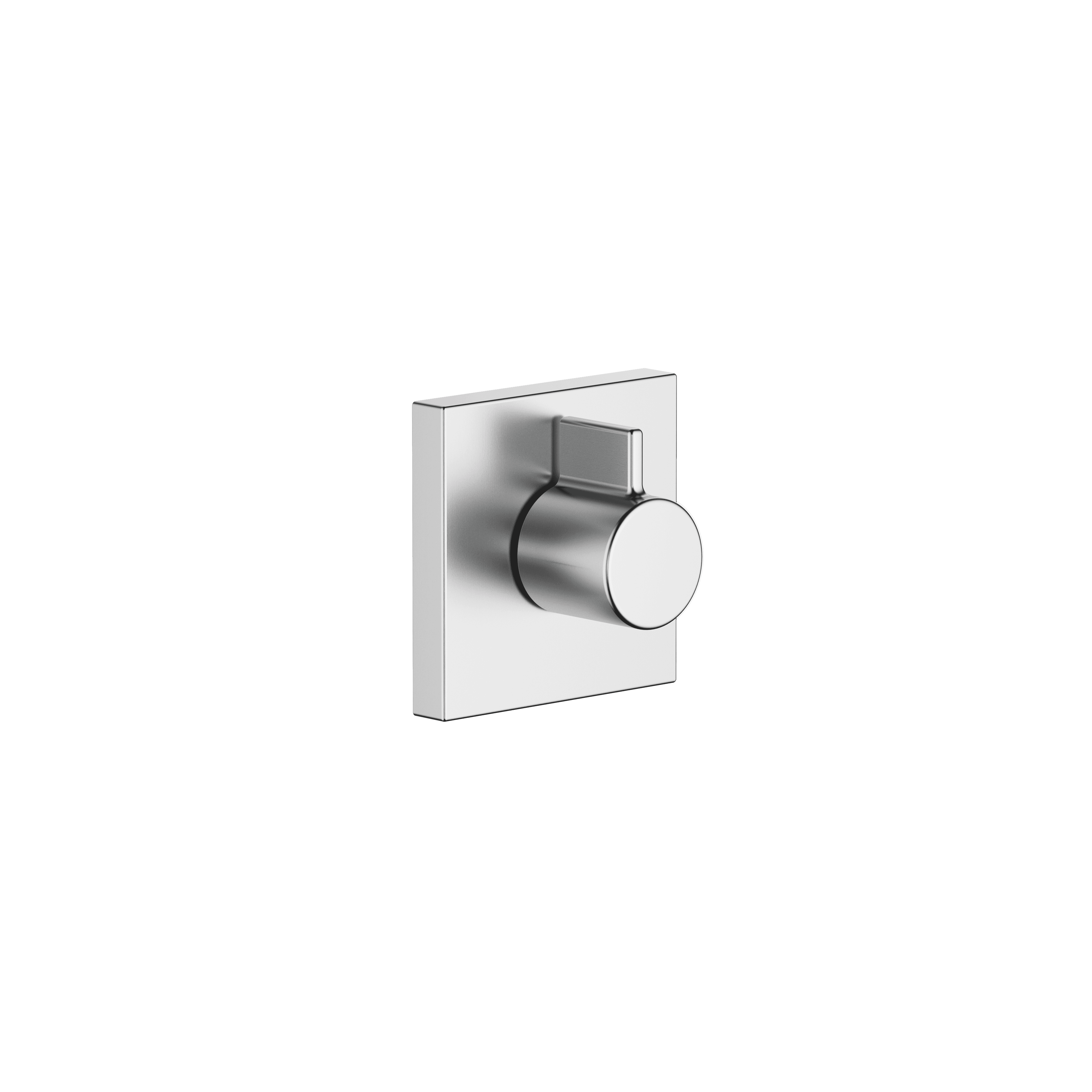 SYMETRICS Wall valve anti-clockwise closing 1/2" in Brushed Chrome