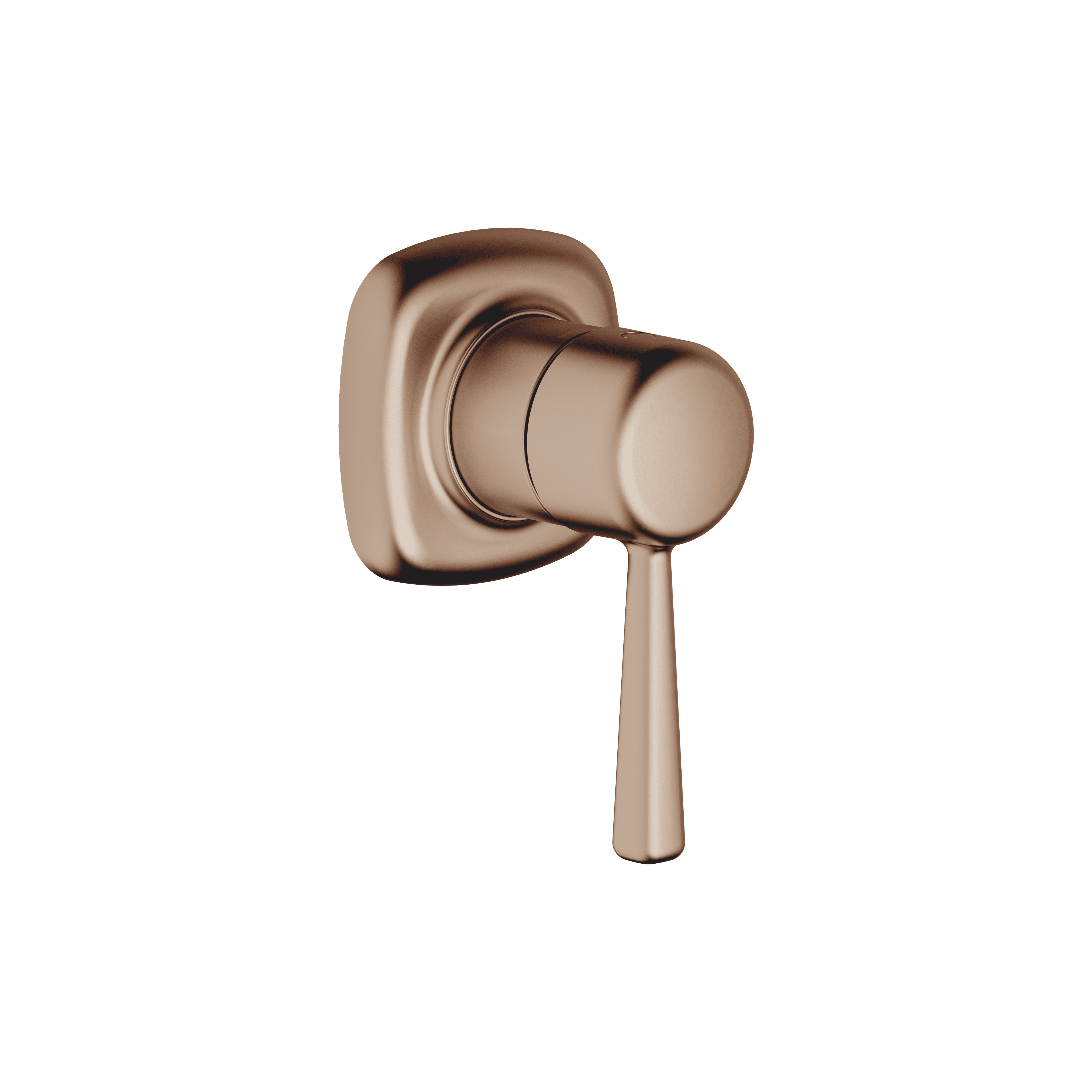 COYA Concealed single-lever mixer with cover plate in Brushed Bronze (PVD)