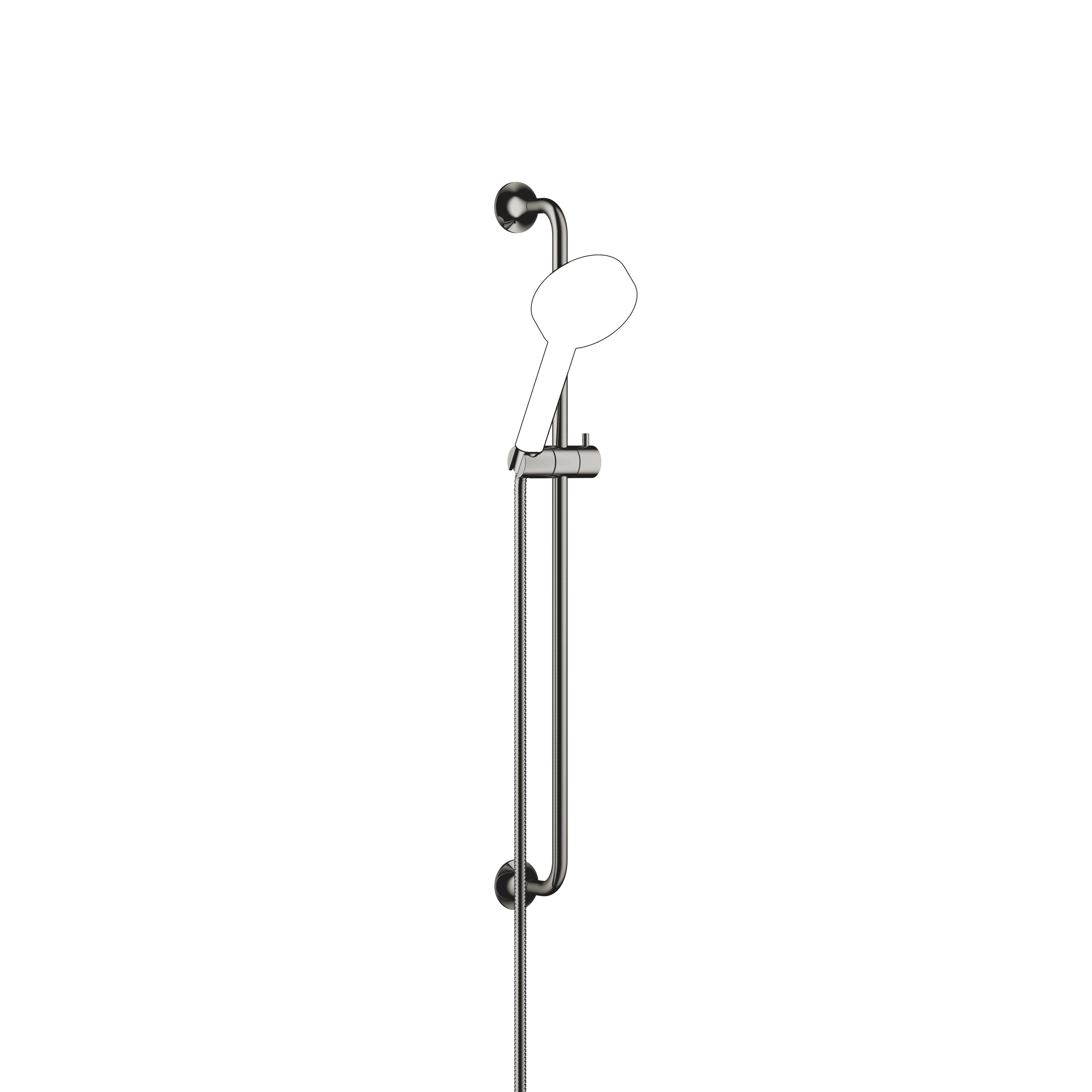 VAIA Shower set in Dark Chrome