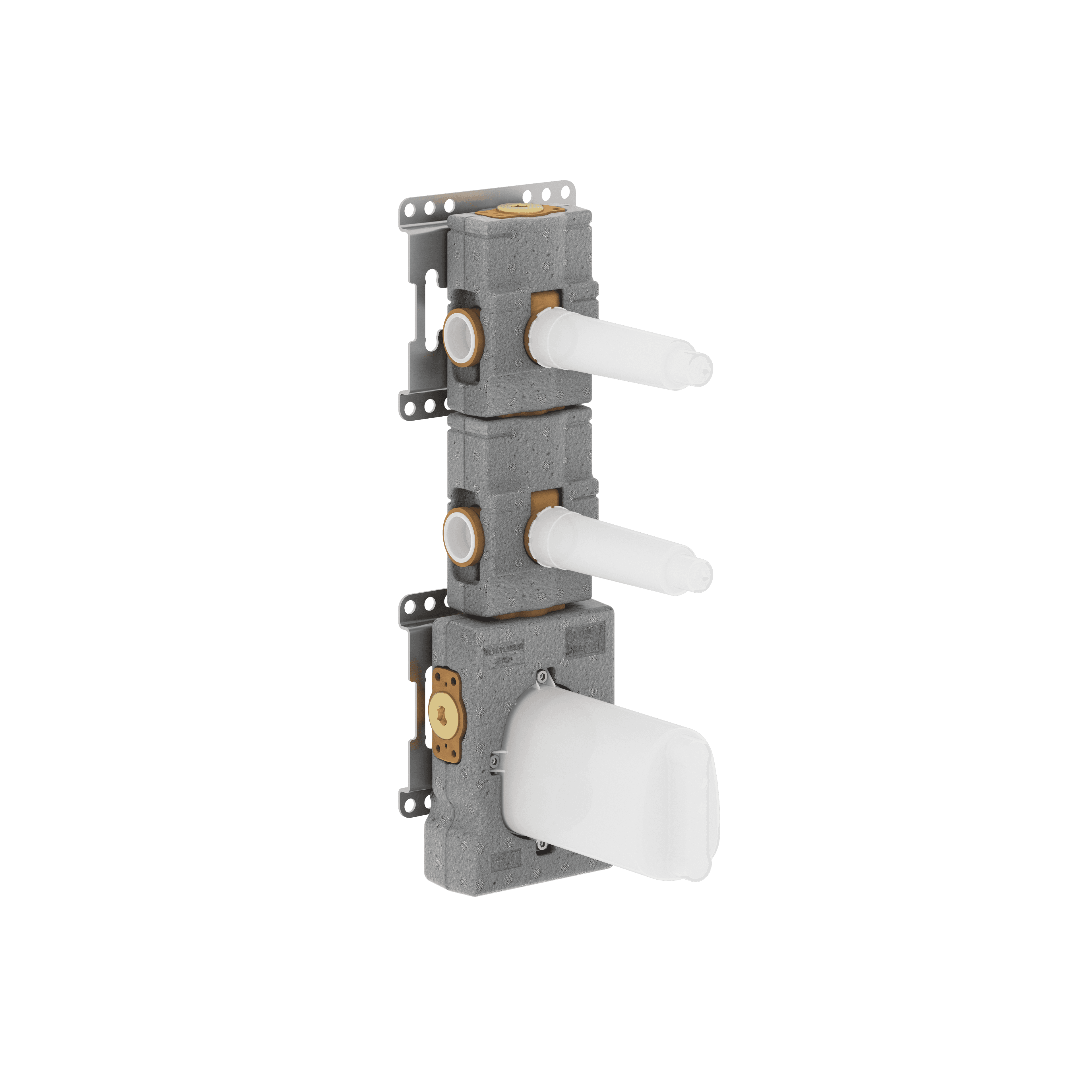 xTOOL Concealed thermostat module with 2 valves - in Standard finish