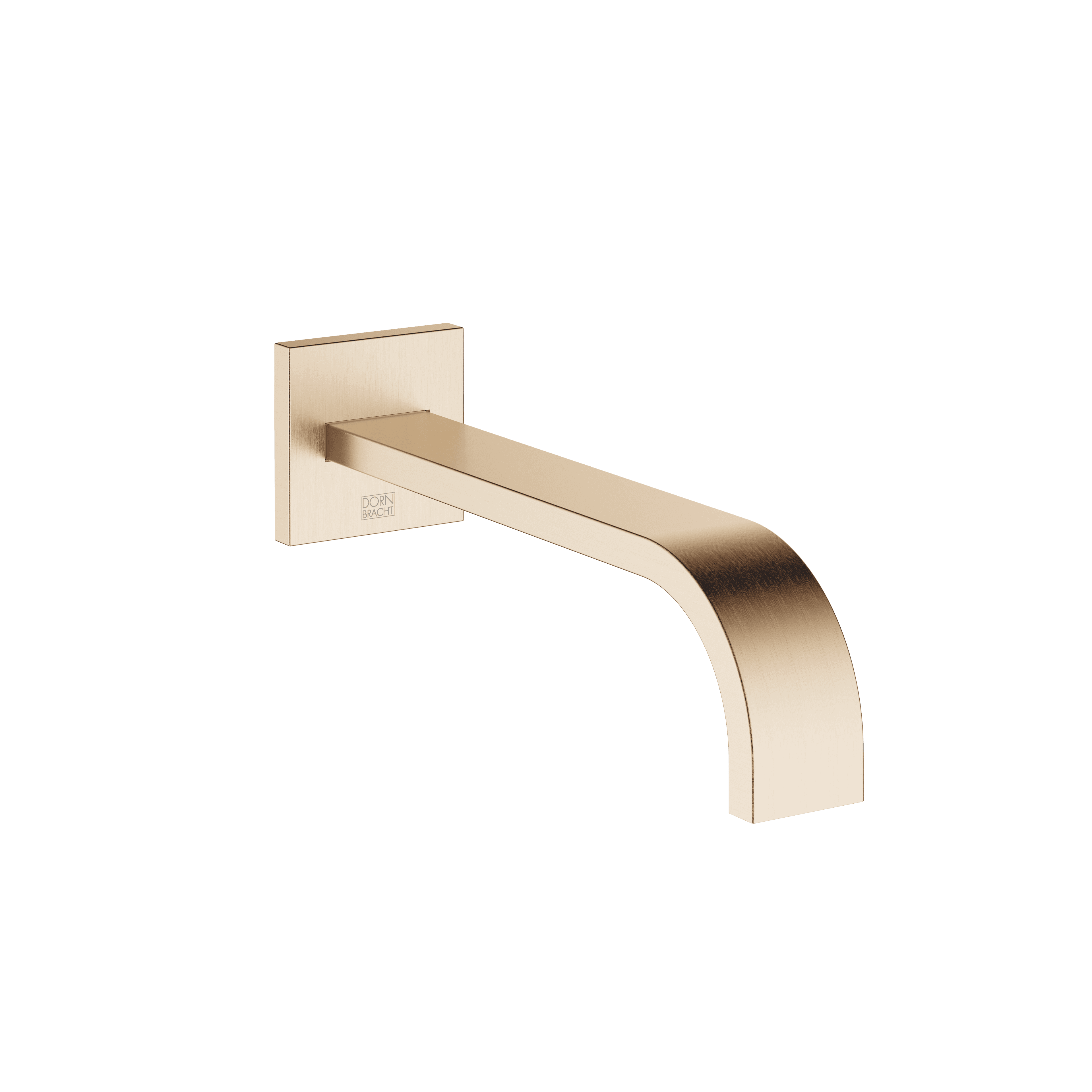 MEM Bath spout for wall mounting in Brushed Champagne (22kt Gold)