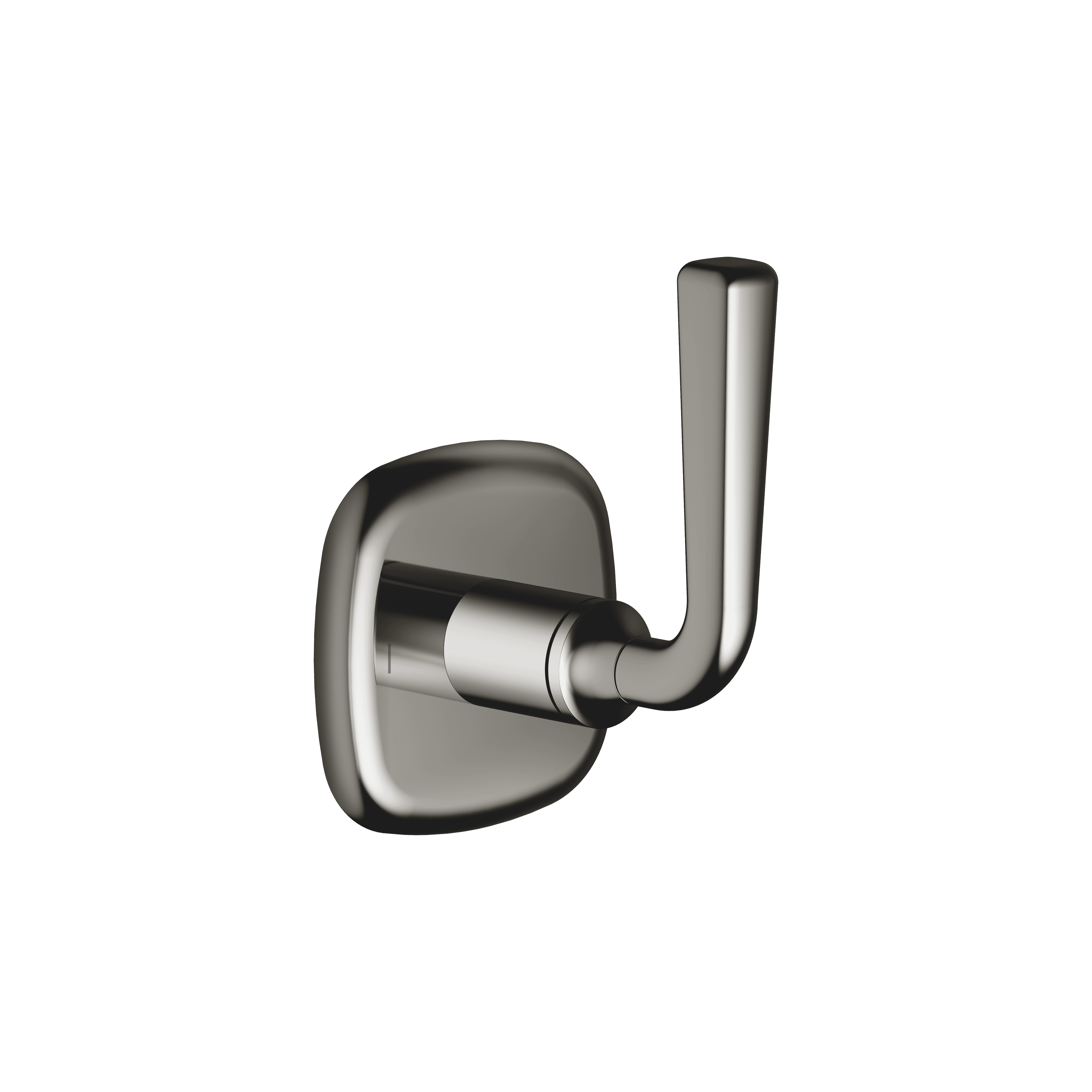 COYA Concealed two-way diverter in Dark Chrome